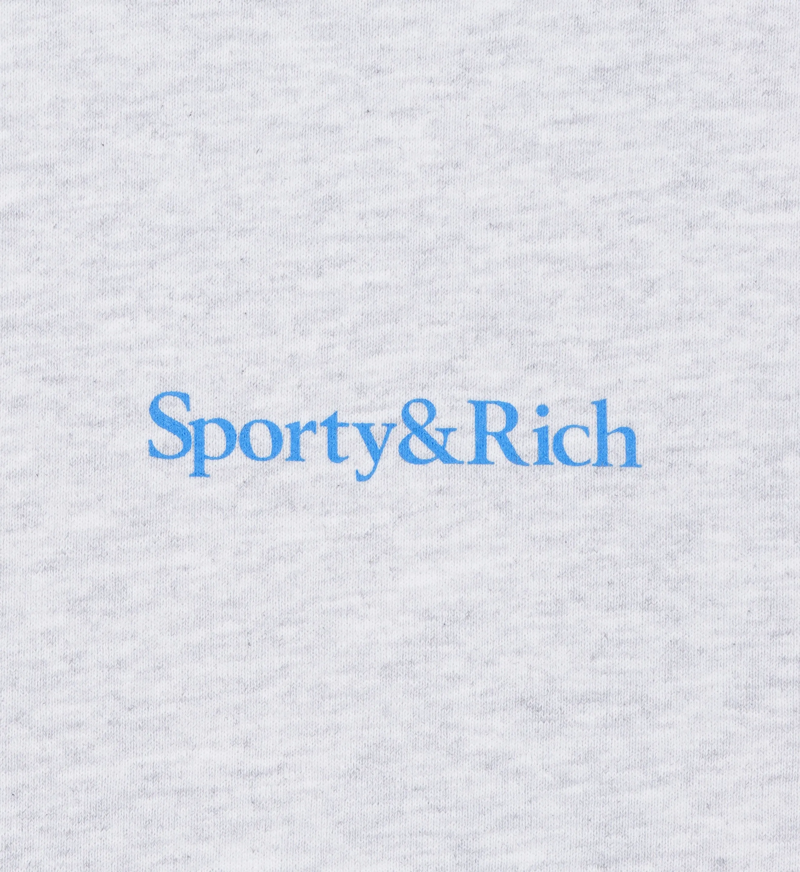 New Health Hoodie - Heather Gray/Ocean sold by Sporty and Rich product image thumbnail 3