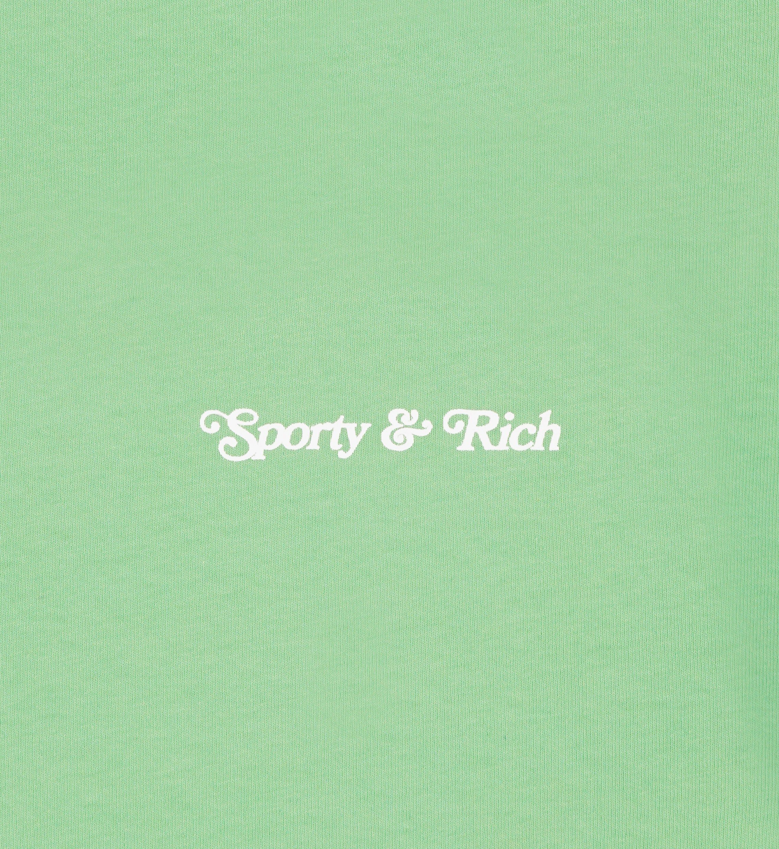 NY Tennis Club Disco Short - Washed Kelly/White sold by Sporty and Rich product image thumbnail 3