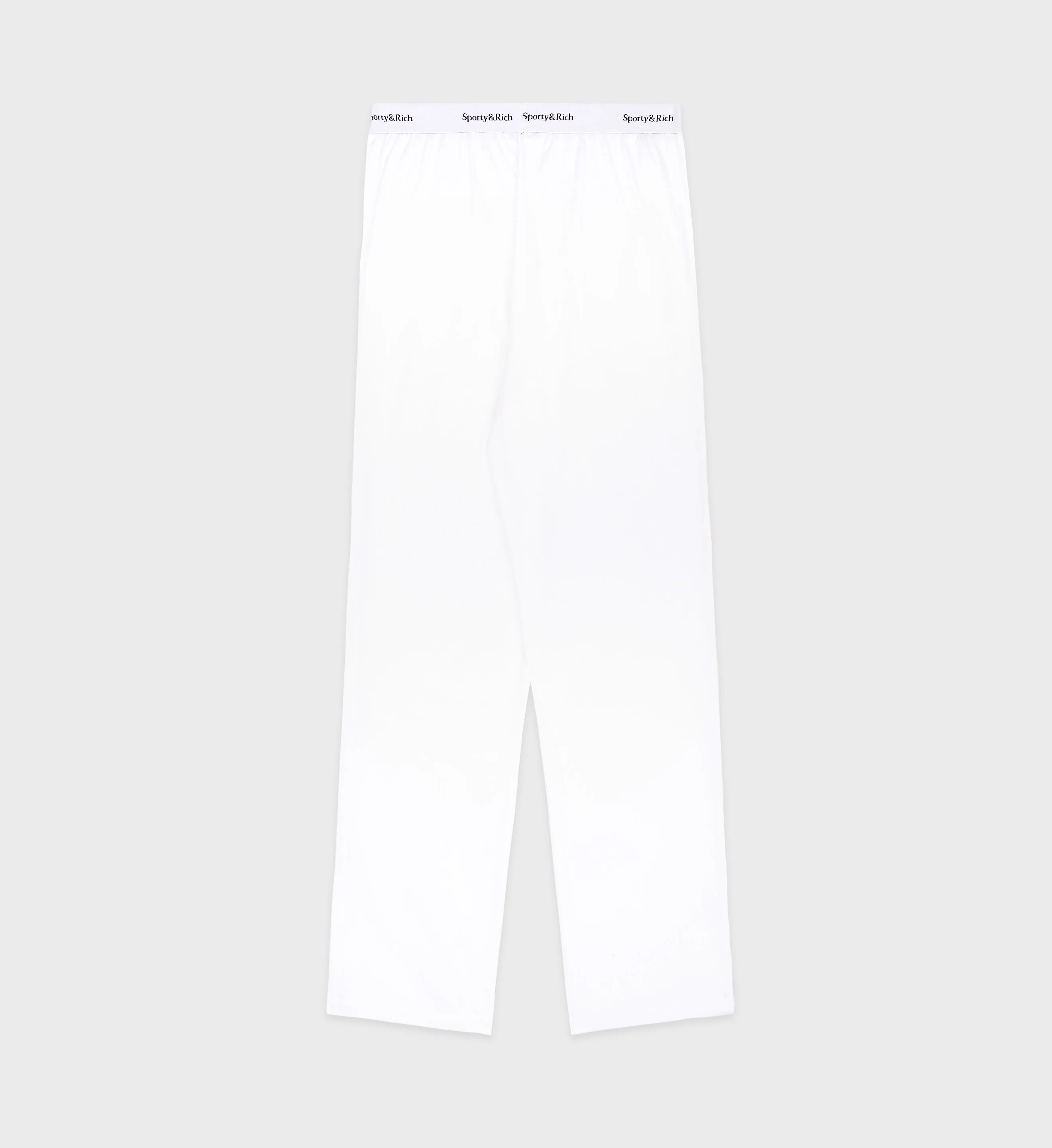 Serif Logo Pyjama Trousers - White/Lilac sold by Sporty and Rich product image thumbnail 2