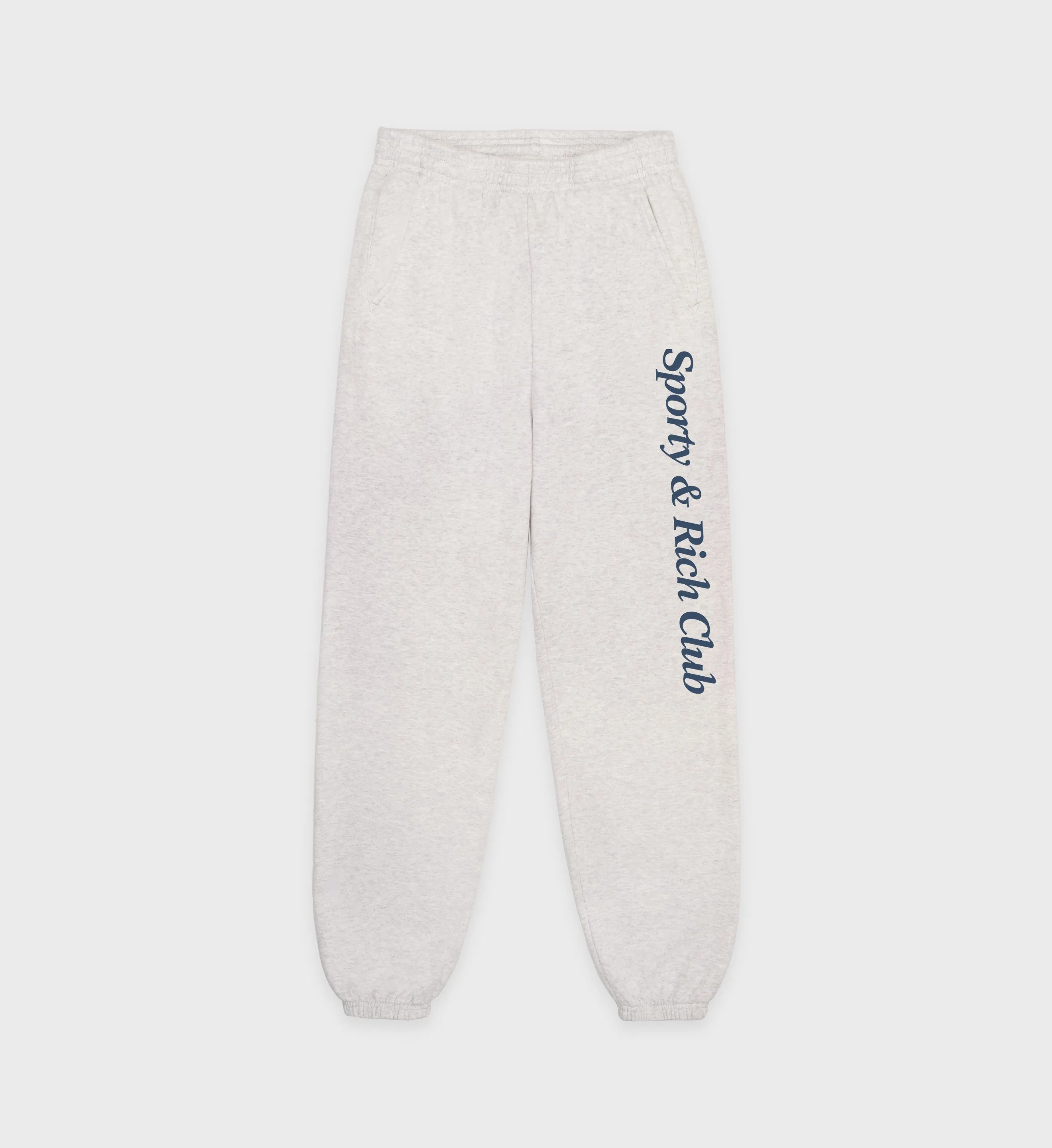 Starter Sweatpant - Heather Gray/Navy sold by Sporty and Rich