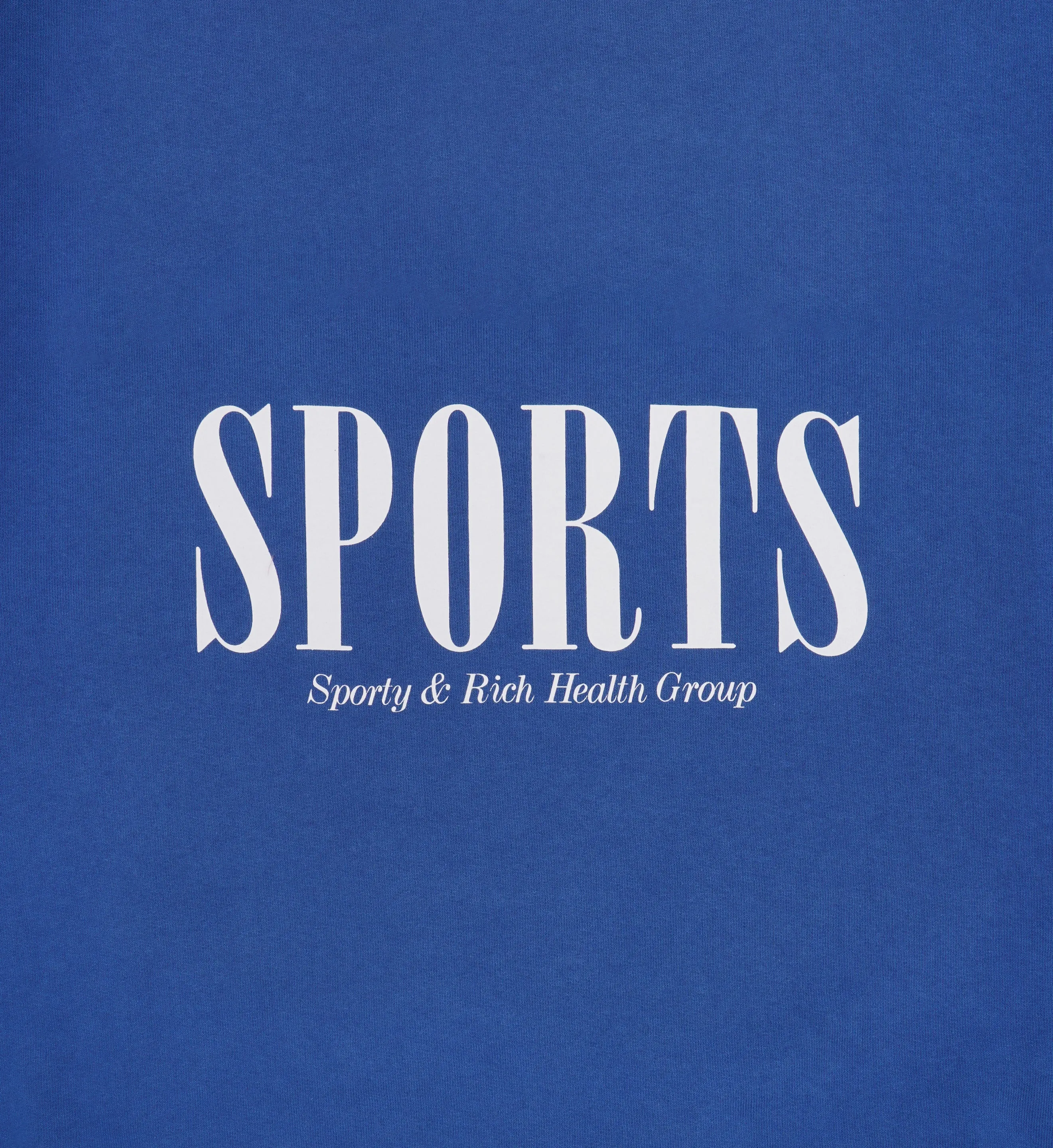 Sports Crewneck - Imperial Blue/White sold by Sporty and Rich product image thumbnail 3