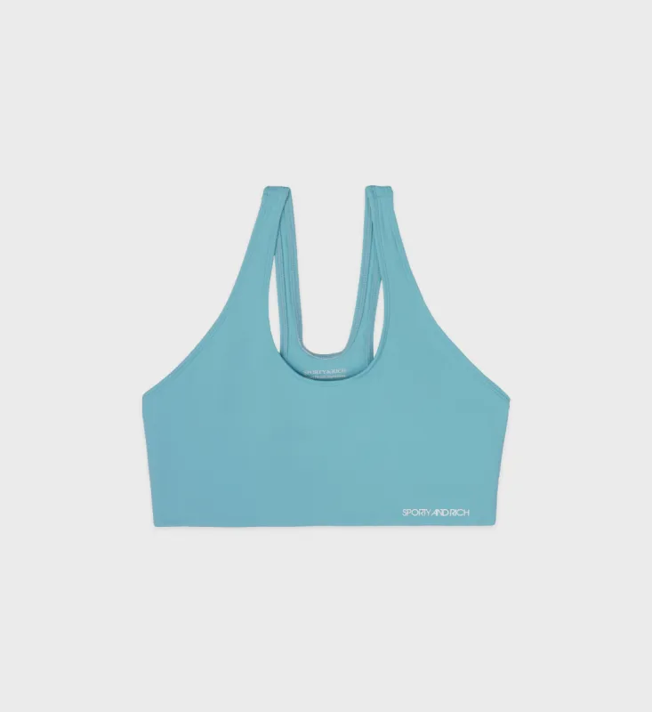 Sports Bra N.03 - Stone Blue sold by Sporty and Rich