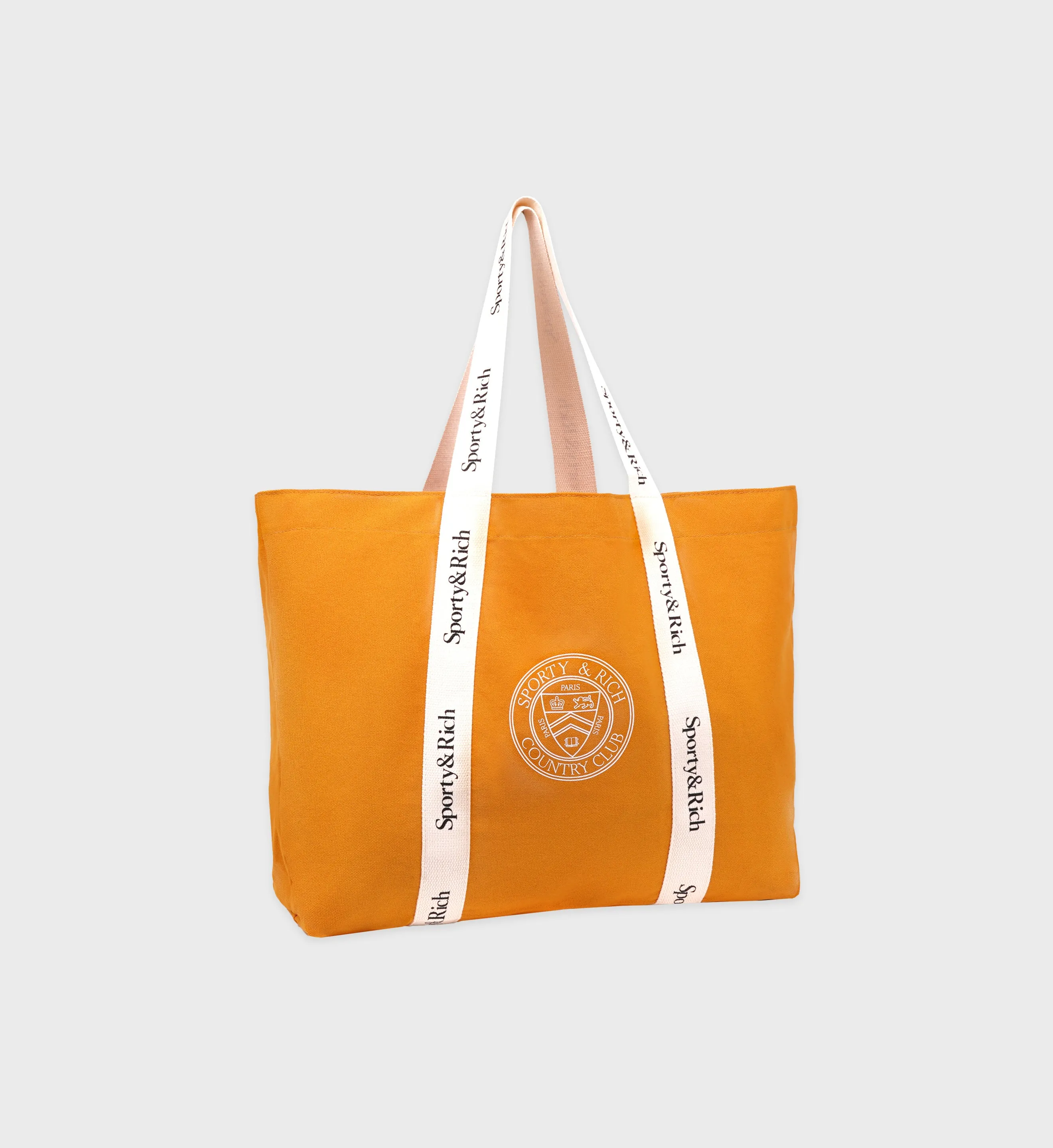 Paris Country Club Tote Bag - Faded Gold/White sold by Sporty and Rich product image thumbnail 2