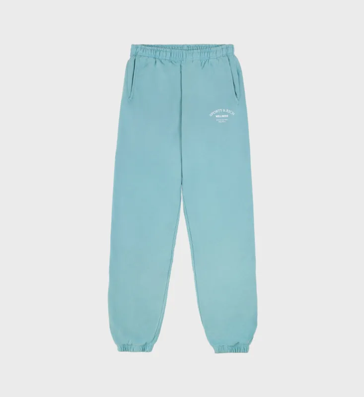 Wellness Studio Sweatpant - Paradise/White sold by Sporty and Rich