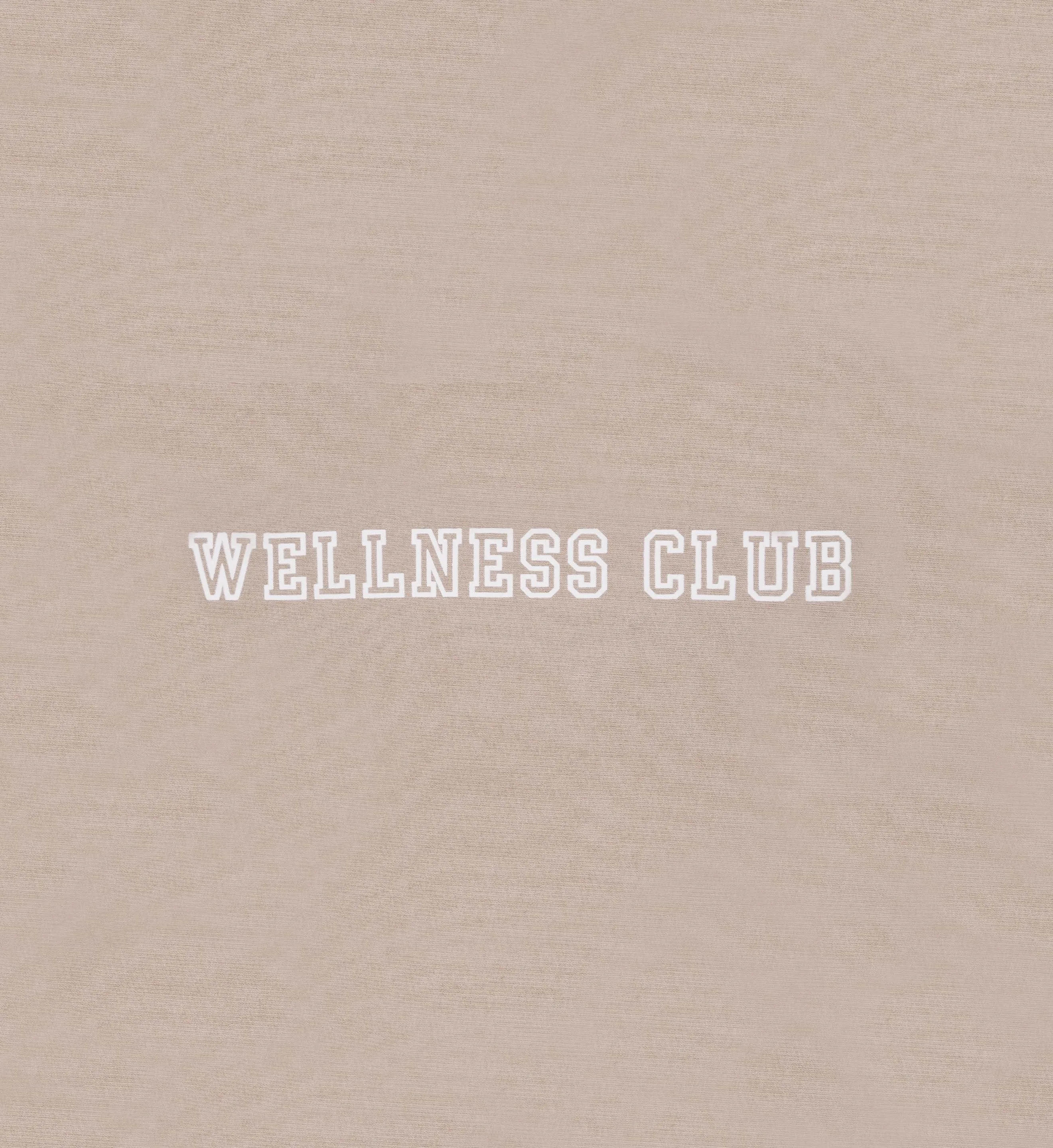 Wellness Club Flocked Sweatpant - Elephant/White sold by Sporty and Rich product image thumbnail 3