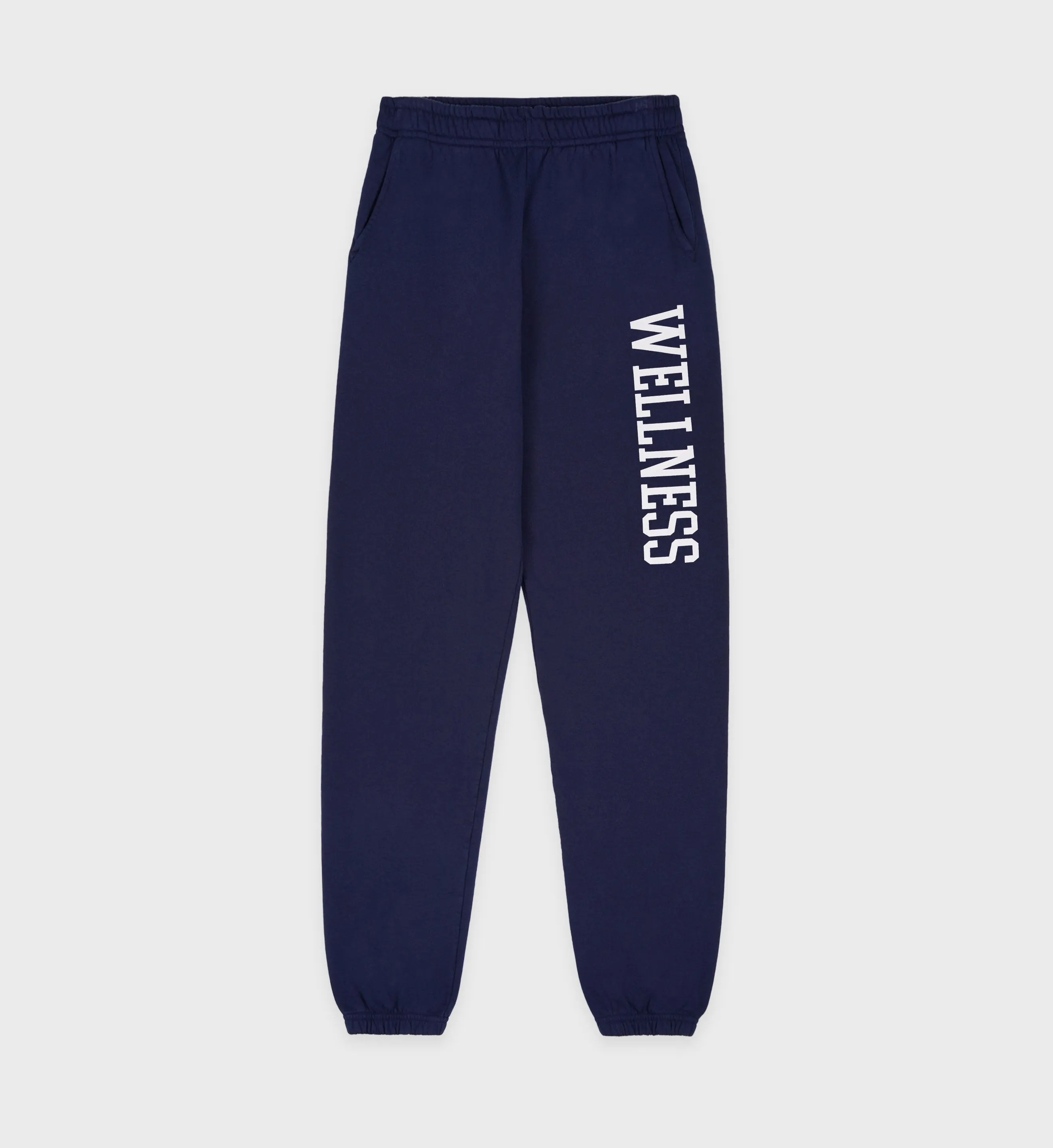 Wellness Ivy Sweatpants - Navy/White sold by Sporty and Rich
