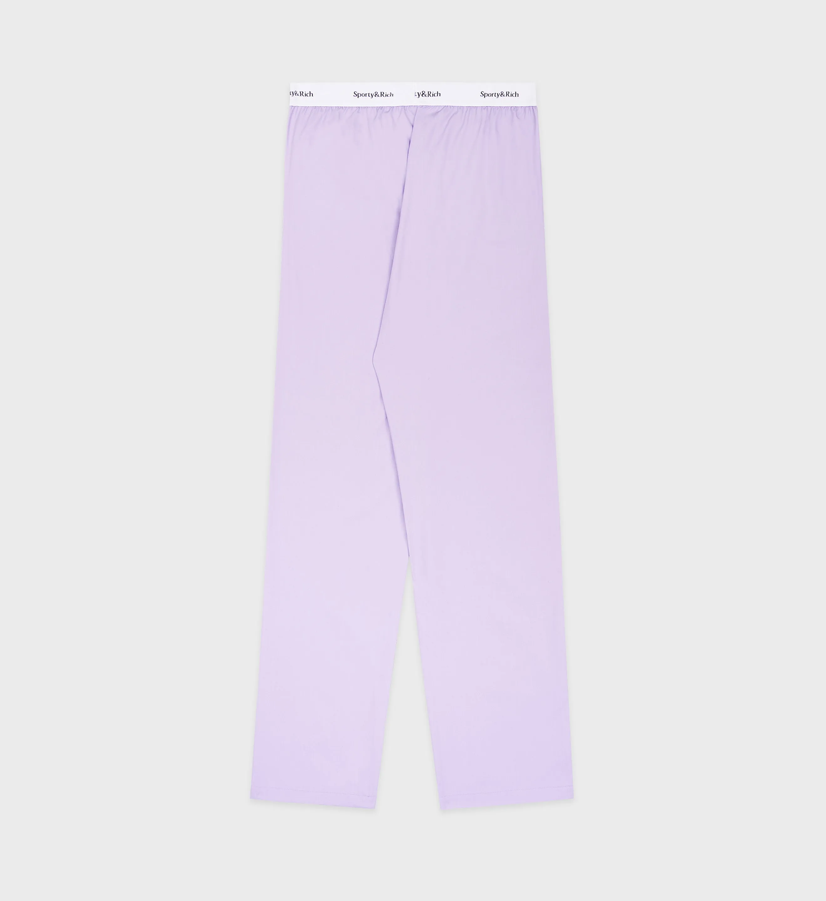 Serif Logo Pyjama Trousers - Lilac/White sold by Sporty and Rich product image thumbnail 2