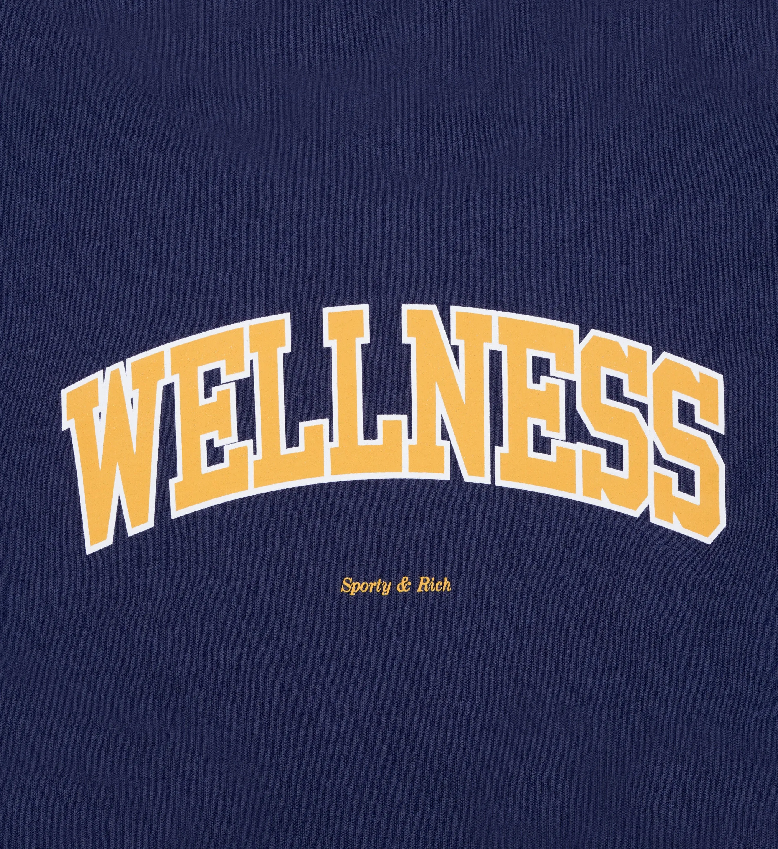 Wellness Ivy Crewneck - Navy/Gold sold by Sporty and Rich product image thumbnail 3