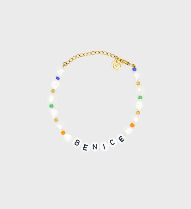 Be Nice Pearl/Bead Bracelet sold by Sporty and Rich