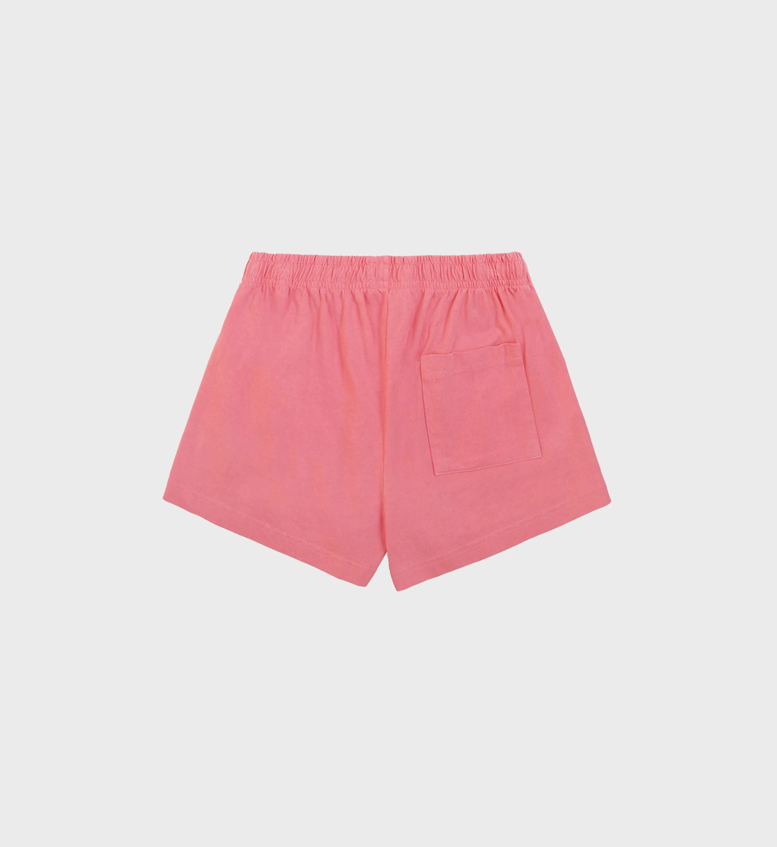 Wellness Club Flocked Disco Short - Dahlia sold by Sporty and Rich product image thumbnail 2