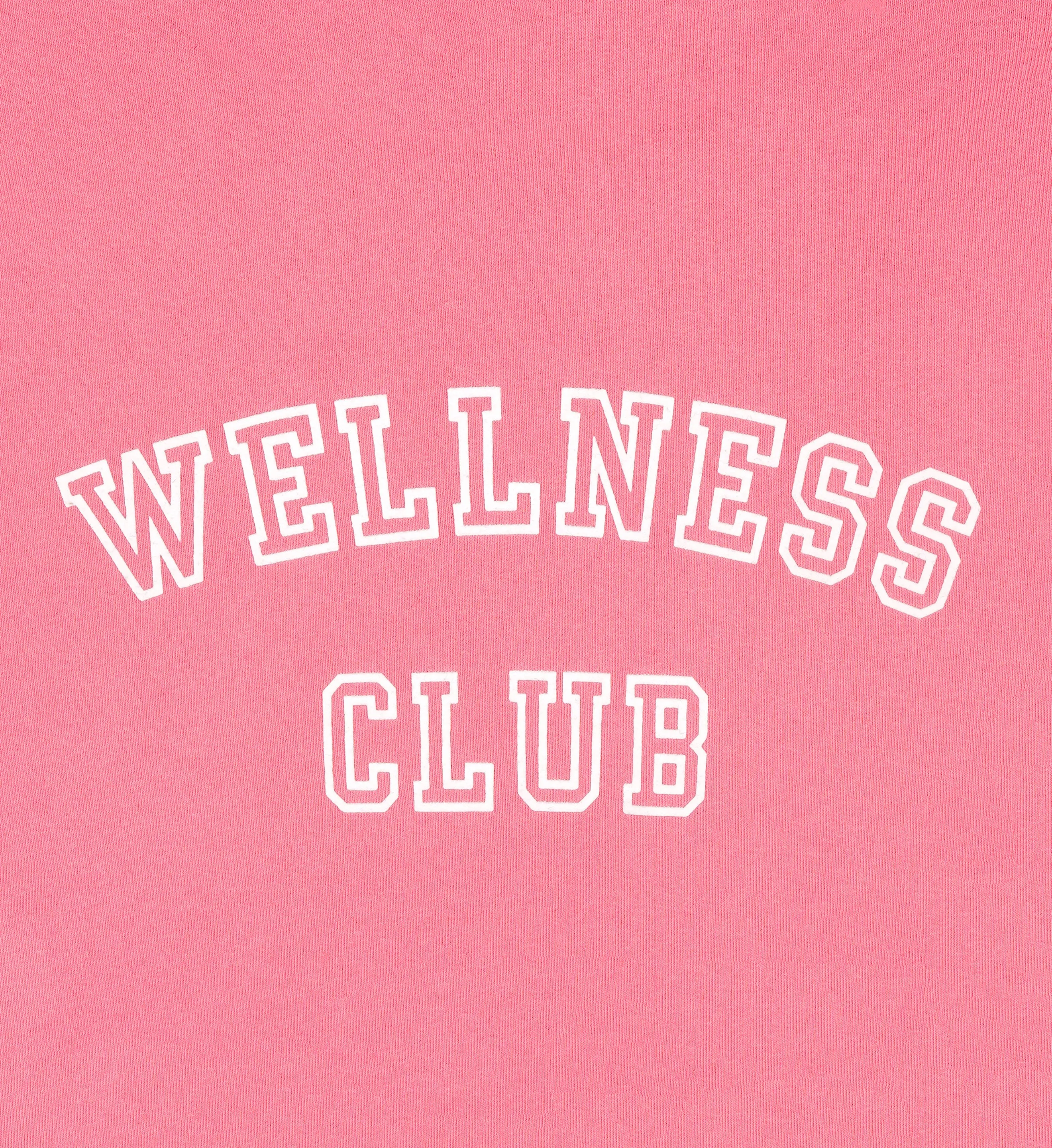 Wellness Club Flocked Disco Short - Dahlia sold by Sporty and Rich product image thumbnail 3