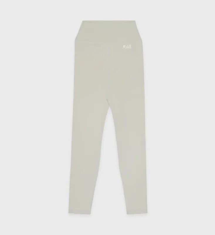 Action Logo Legging - Laurel/White sold by Sporty and Rich