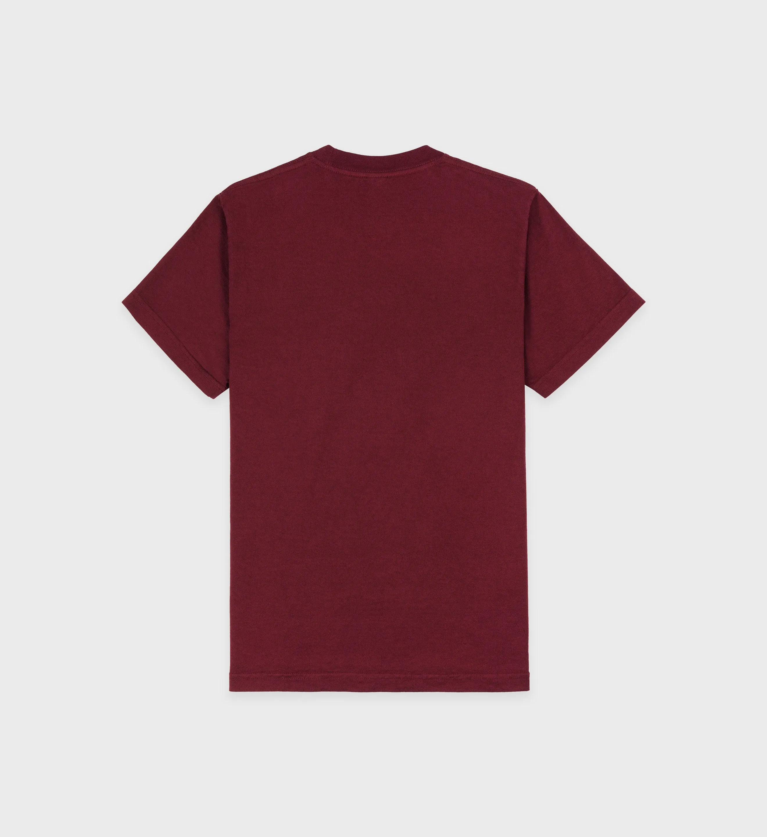 Tennis Club T-Shirt - Merlot/White sold by Sporty and Rich product image thumbnail 2