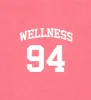 Wellness 94 Sports Tee - Cotton Candy/White sold by Sporty and Rich
