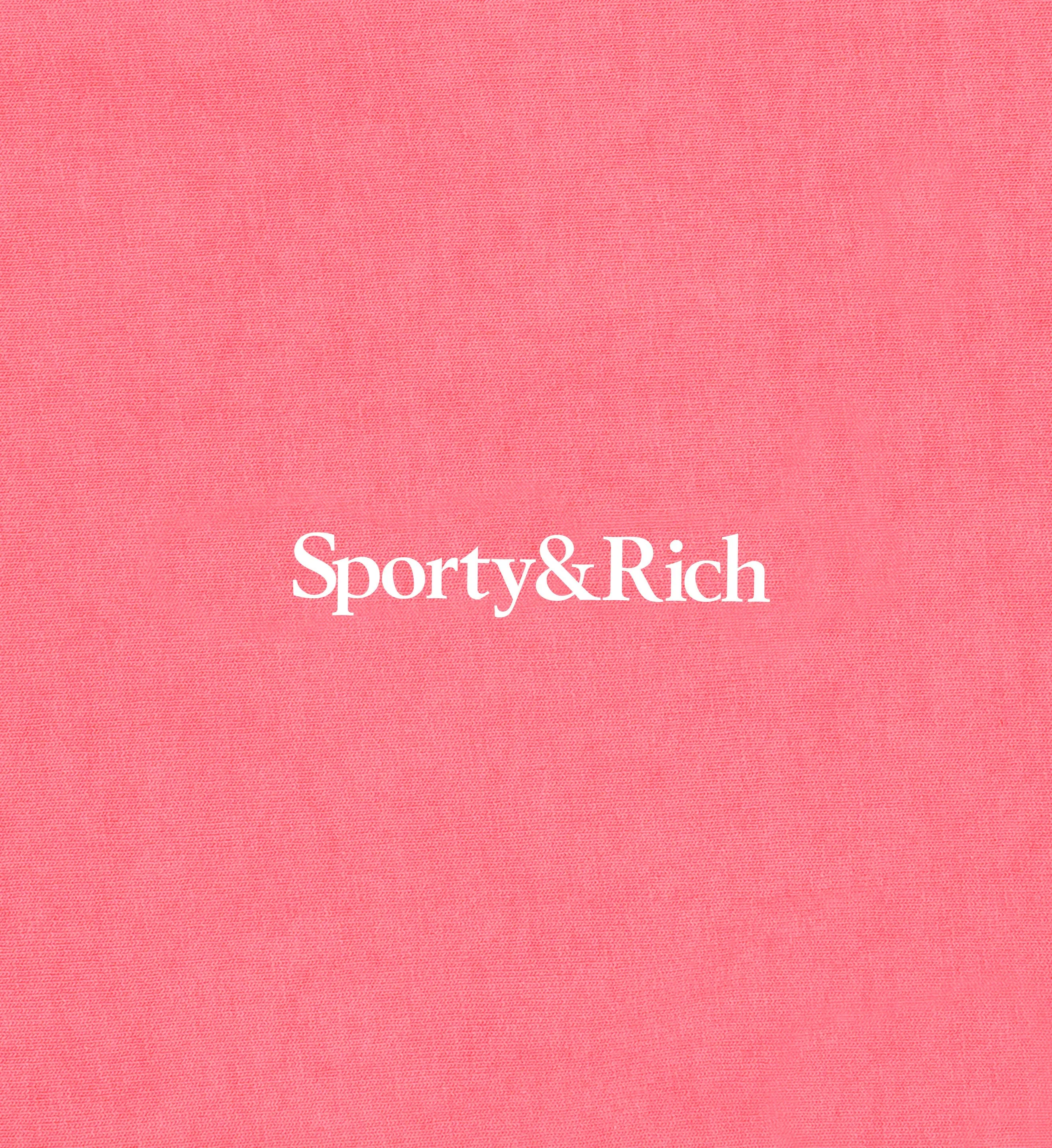 Wellness 94 Sports Tee - Cotton Candy/White sold by Sporty and Rich product image thumbnail 3