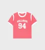 Wellness 94 Sports Tee - Cotton Candy/White sold by Sporty and Rich