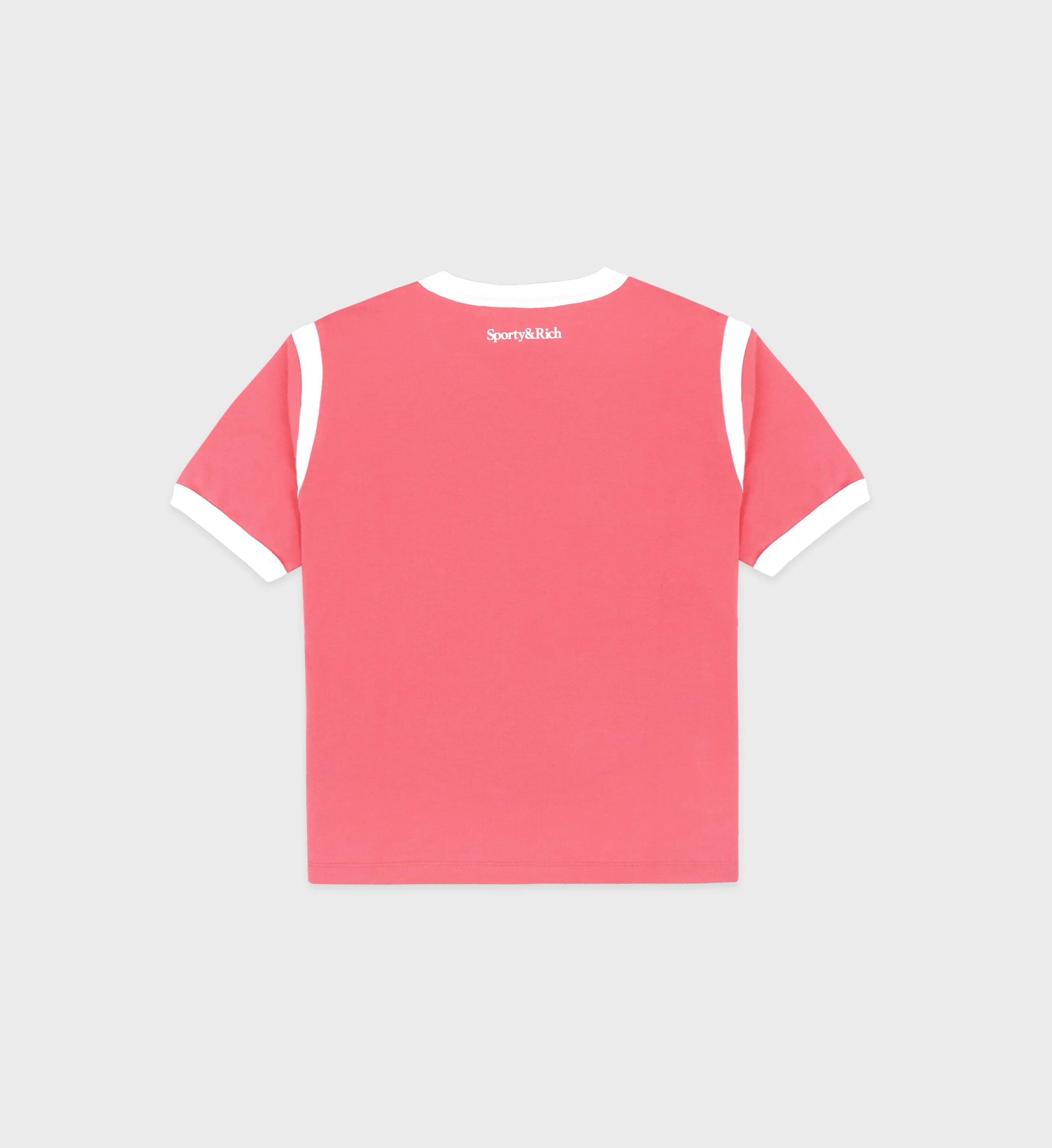 Wellness 94 Sports Tee - Cotton Candy/White sold by Sporty and Rich product image thumbnail 2