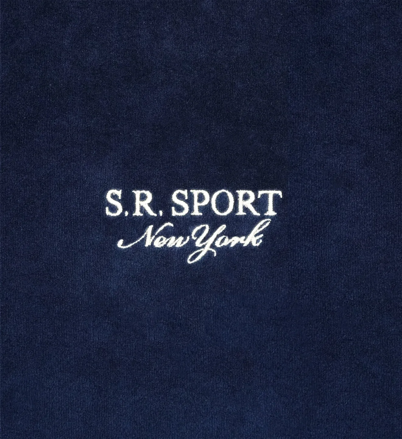 SR Sport Velour Short - Navy sold by Sporty and Rich product image thumbnail 3