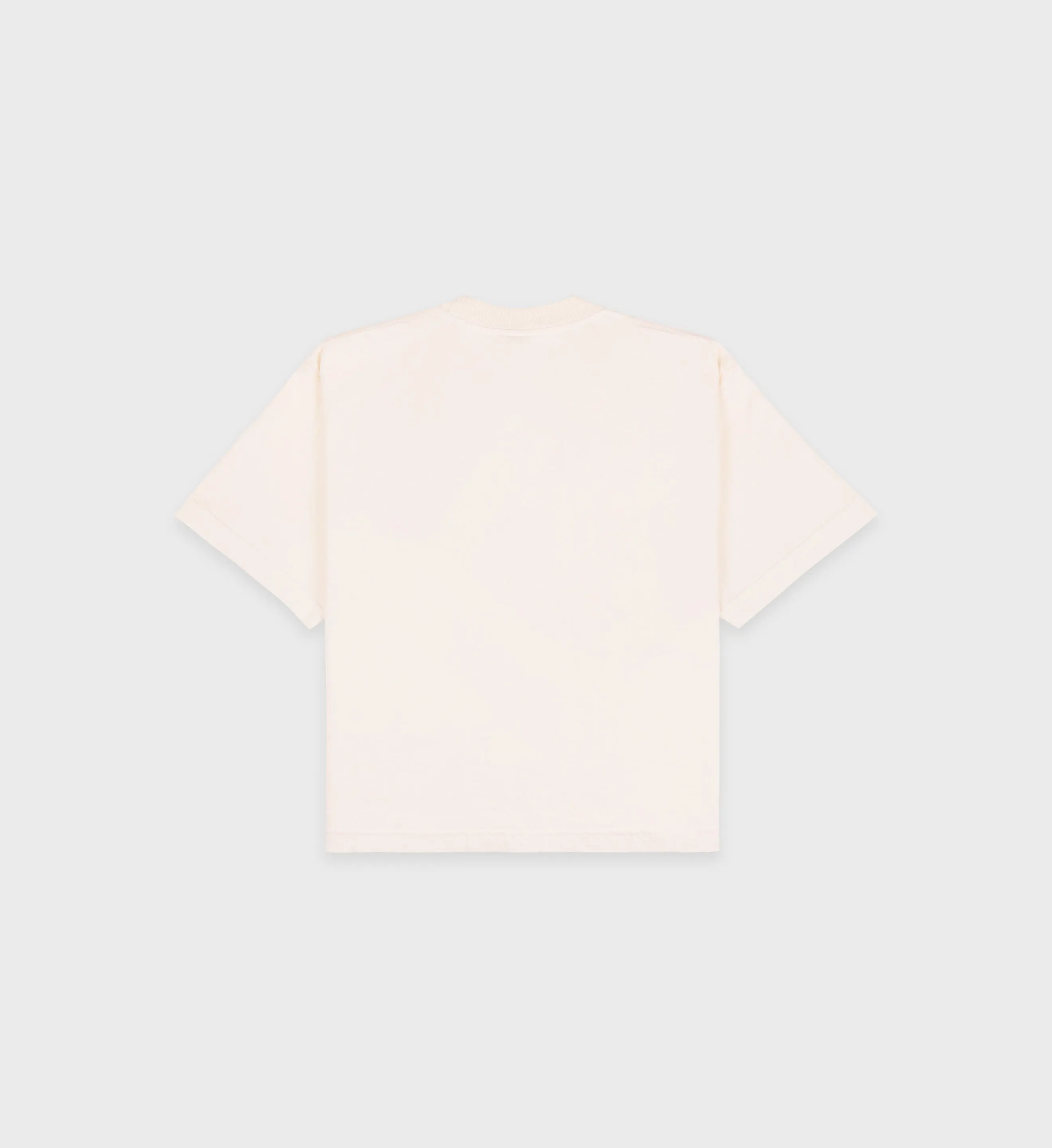 Wimbledon Cropped T-Shirt - Cream/Navy sold by Sporty and Rich product image thumbnail 2