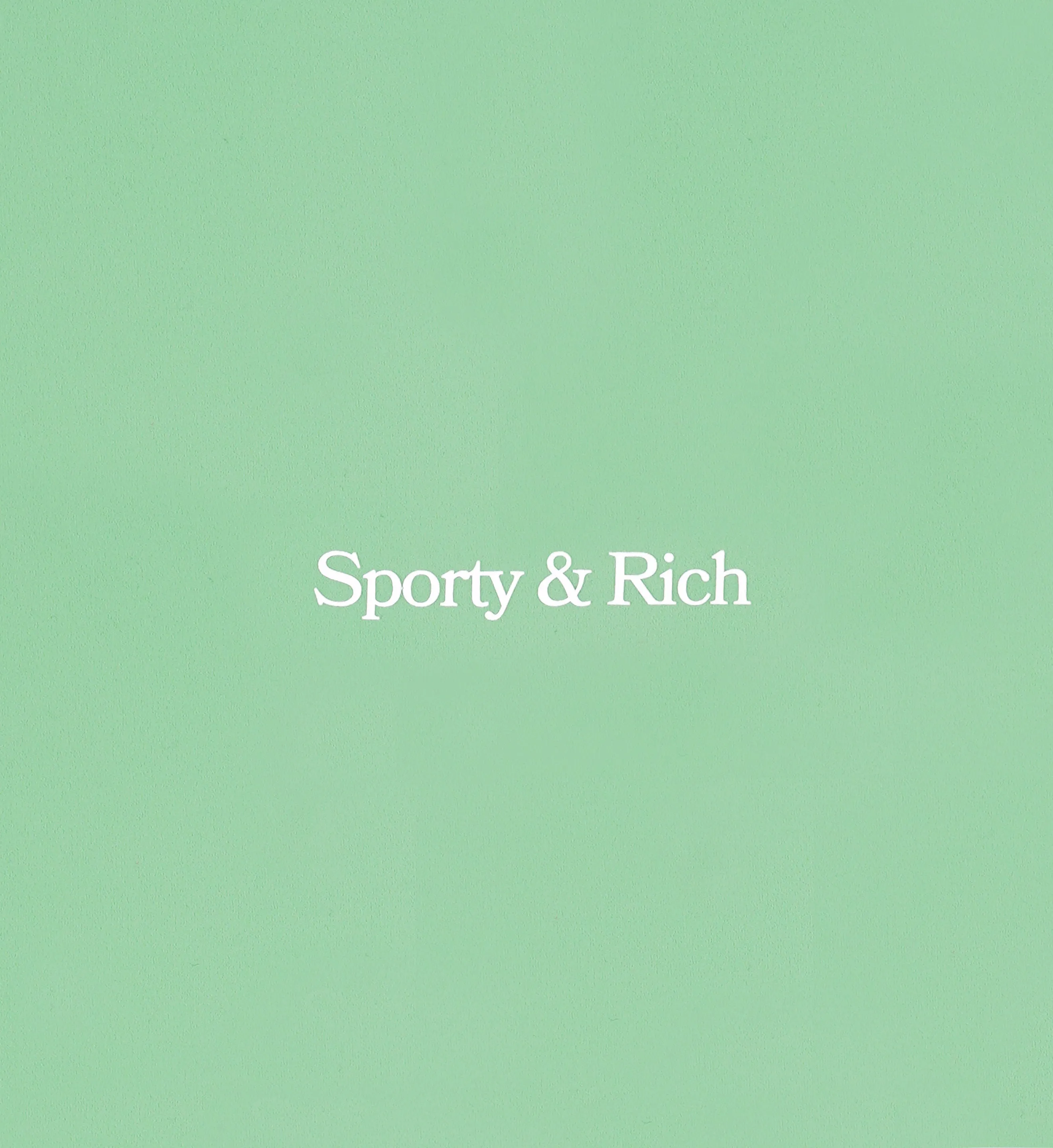 Serif Logo Sports Bra - Washed Kelly/White sold by Sporty and Rich product image thumbnail 3