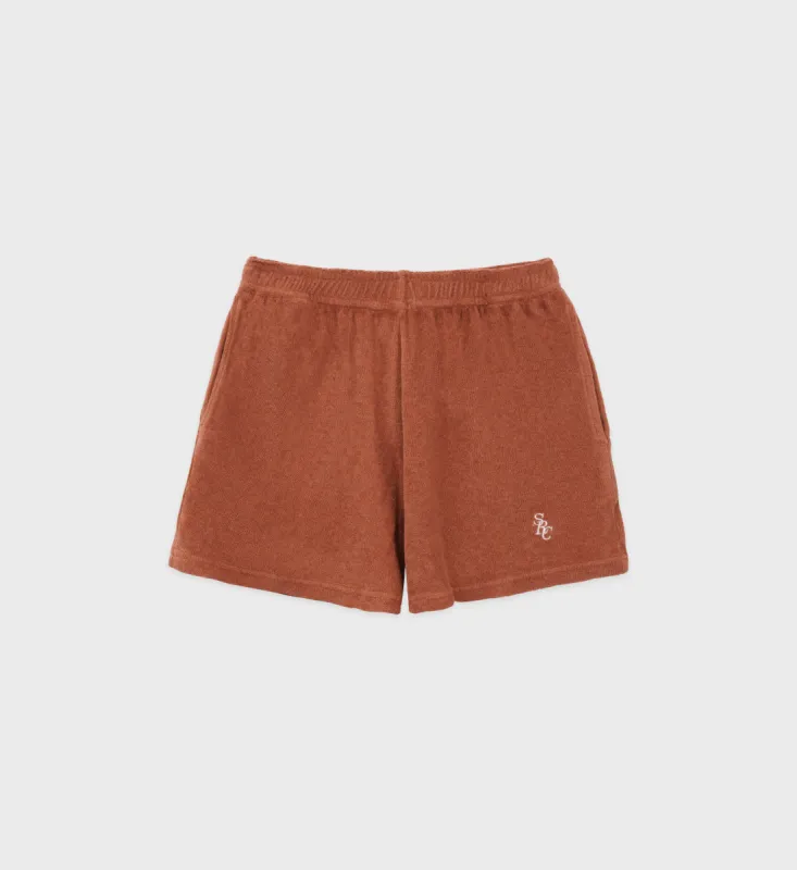 SRC Terry Short - Clay sold by Sporty and Rich