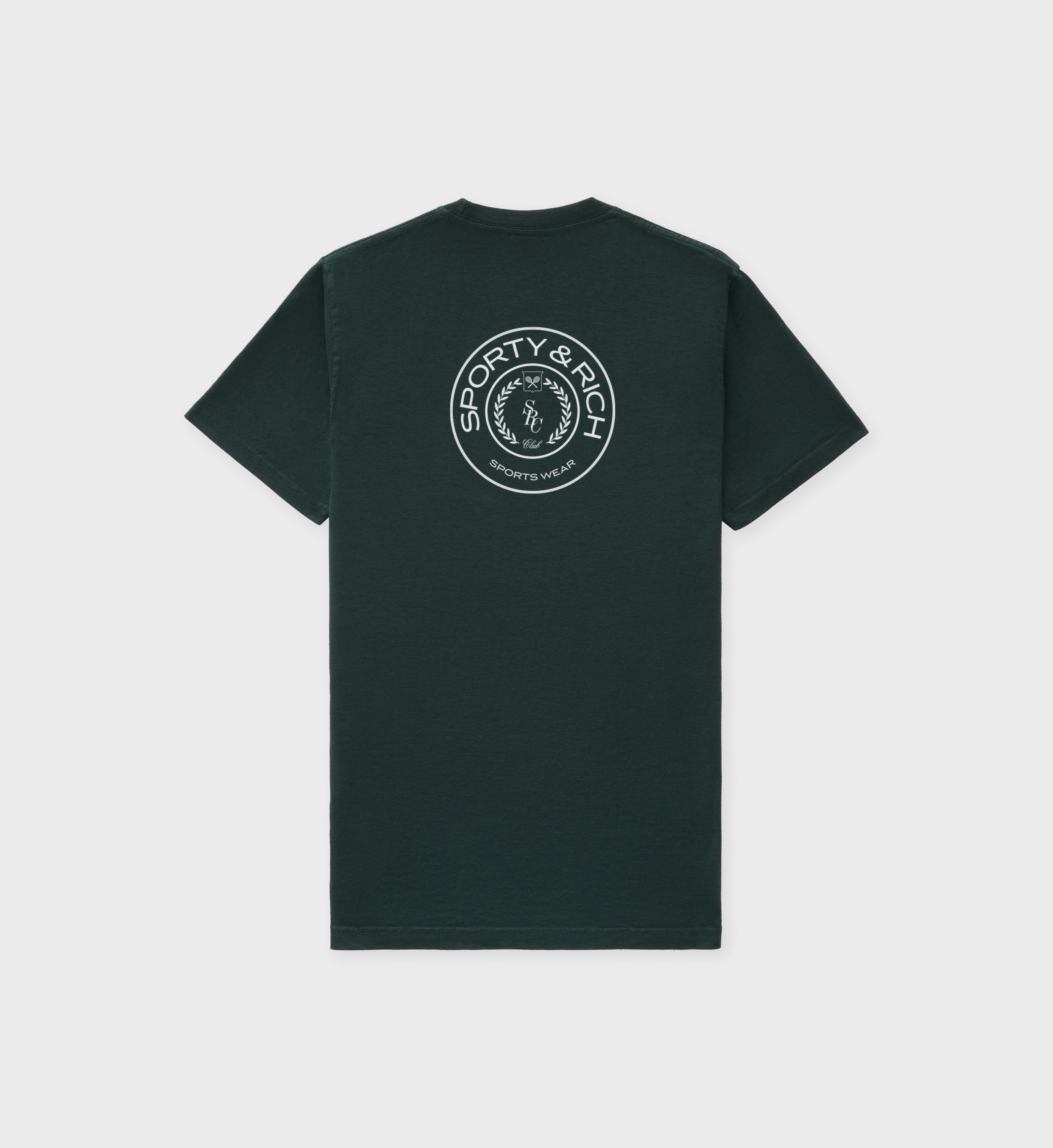 Connecticut Crest T-Shirt - Forest sold by Sporty and Rich product image thumbnail 2