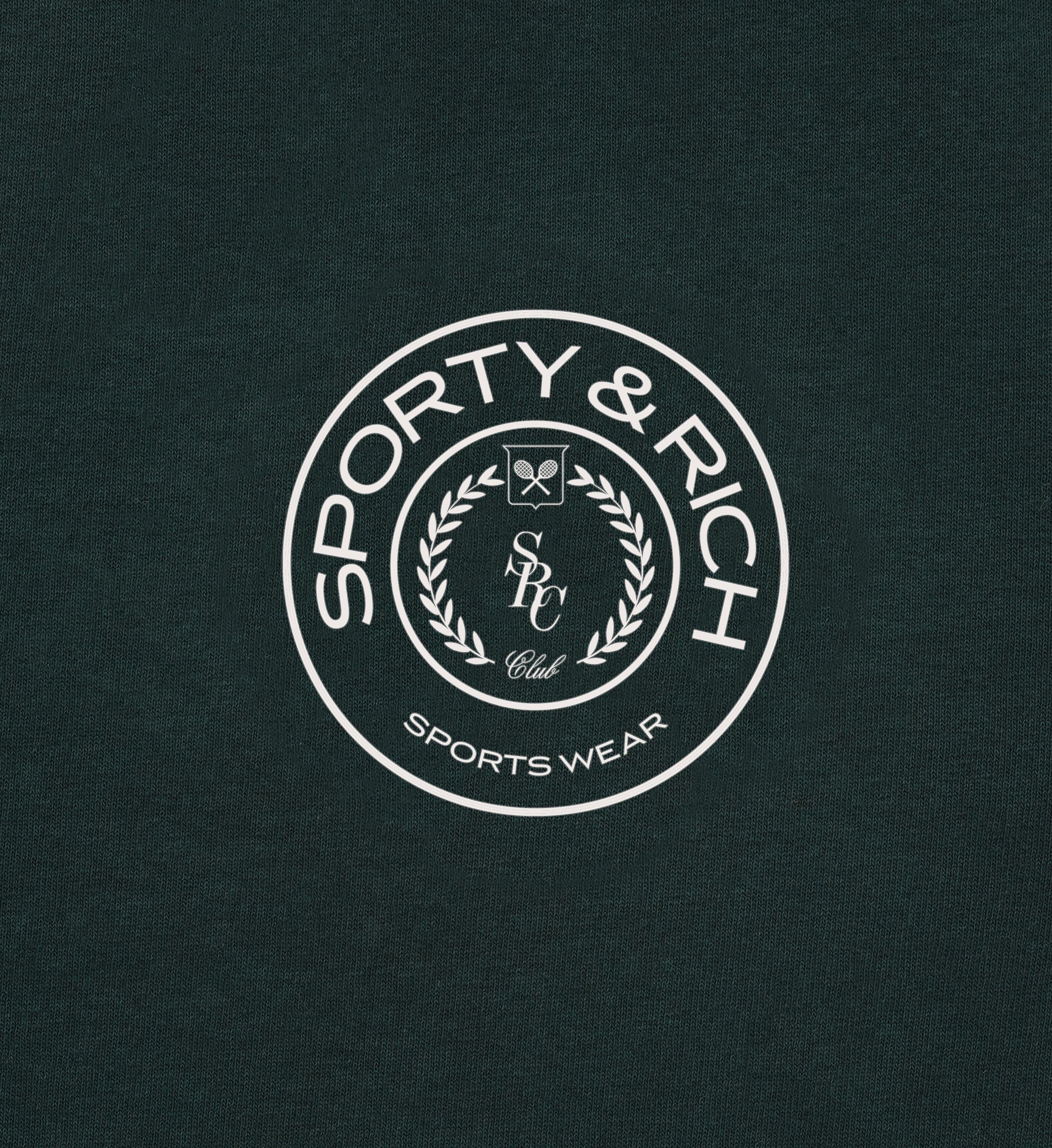 Connecticut Crest T-Shirt - Forest sold by Sporty and Rich product image thumbnail 3