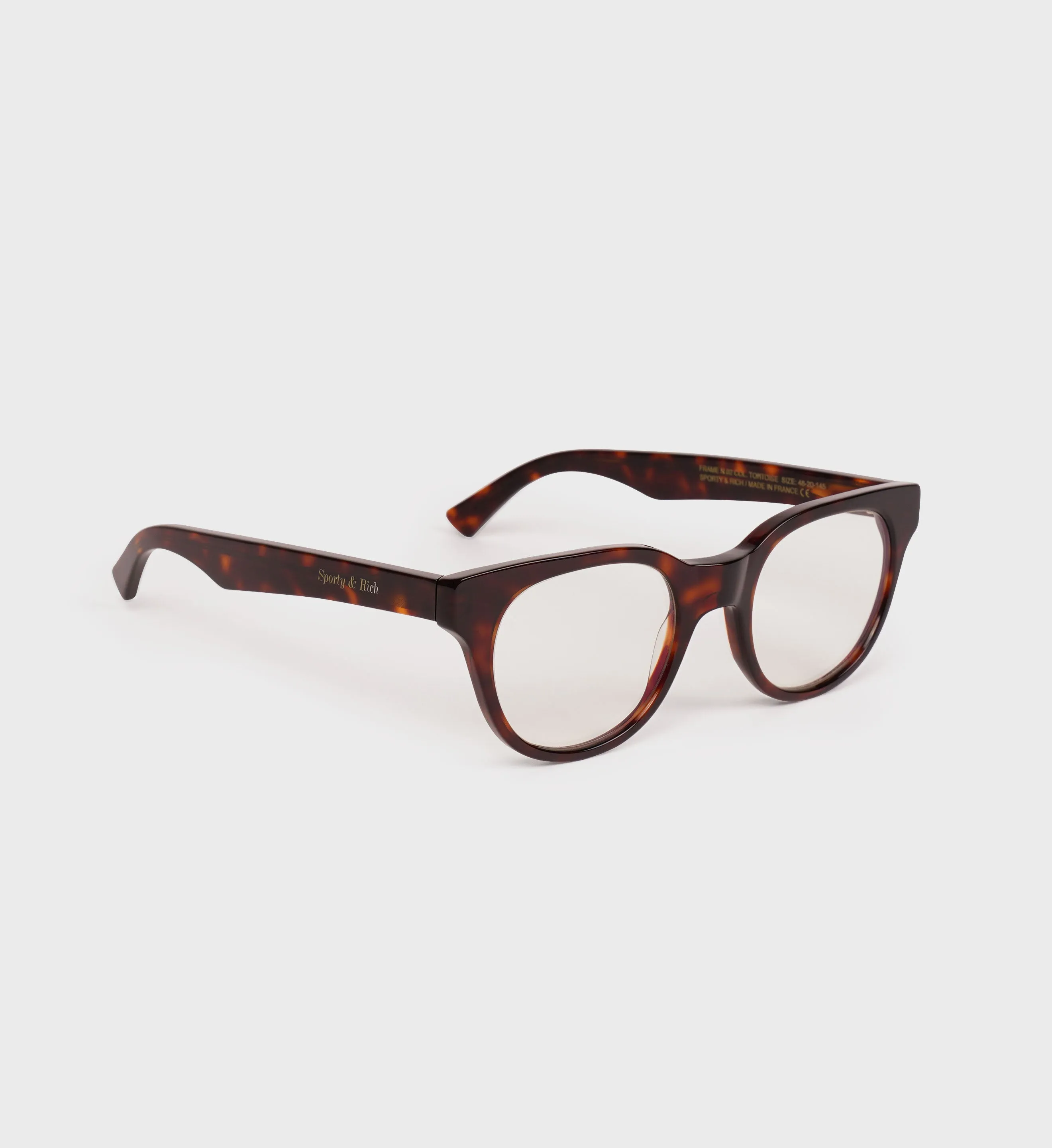 Frame N.02 - Tortoise/Anti Blue Light sold by Sporty and Rich product image thumbnail 2