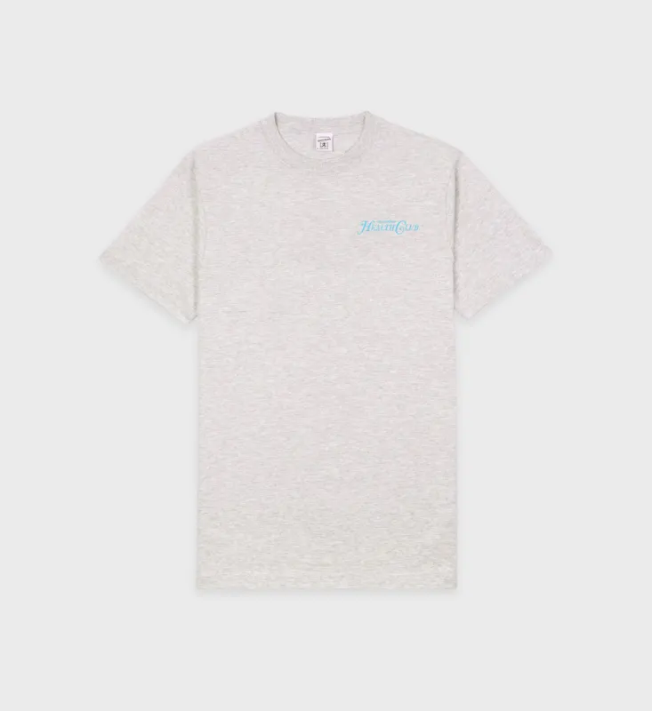 Rizzoli T-Shirt Heather Gray/Dolphin sold by Sporty and Rich