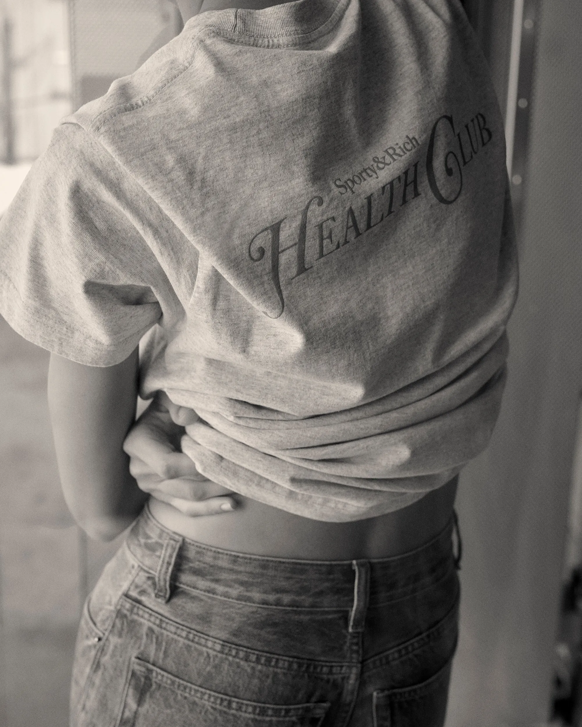 Rizzoli T-Shirt Heather Gray/Dolphin sold by Sporty and Rich product image thumbnail 5