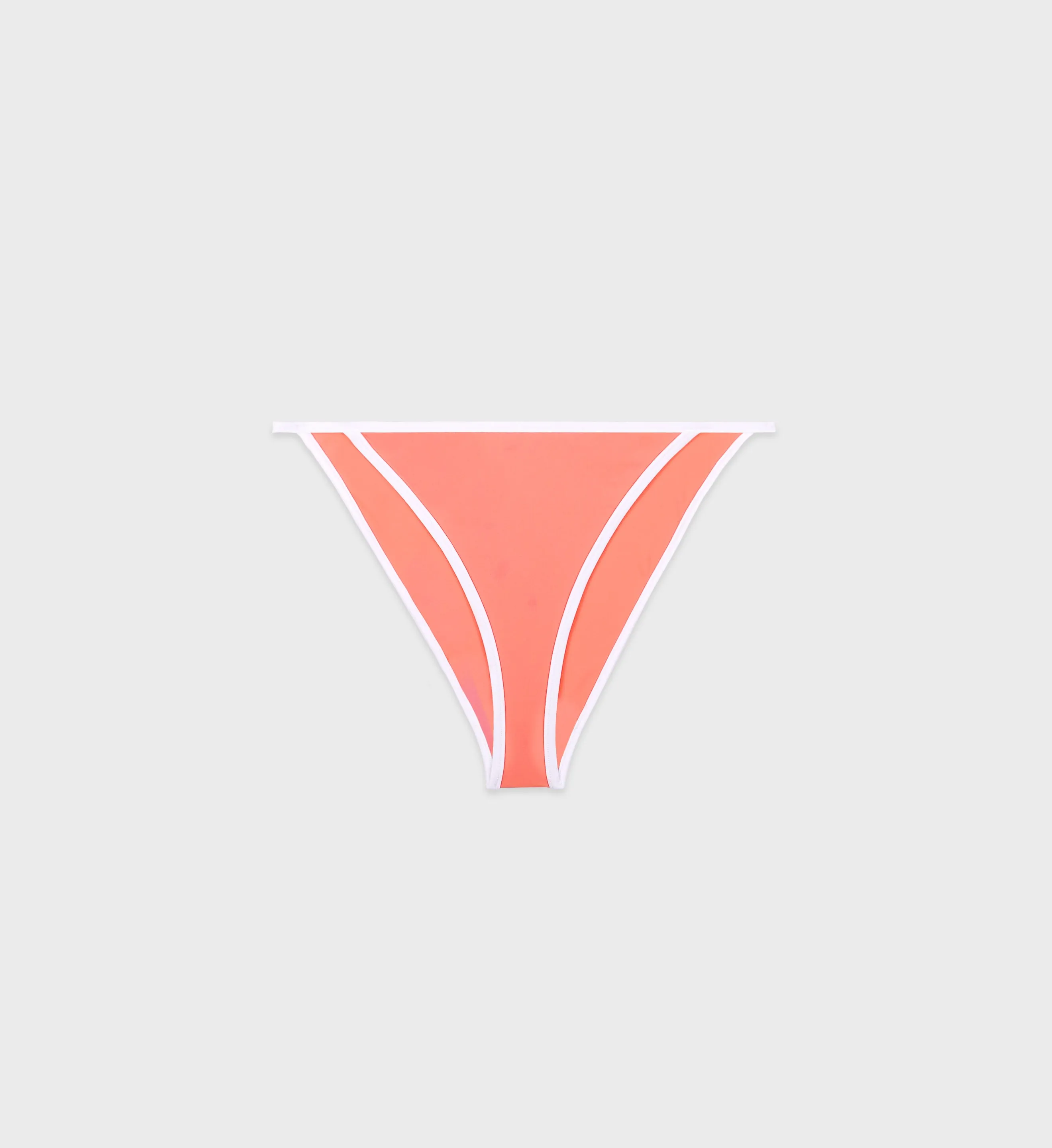 Kate Bikini Bottom - Cotton Candy/White sold by Sporty and Rich