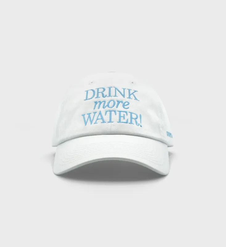 New Drink Water Hat - White/Atlantic sold by Sporty and Rich