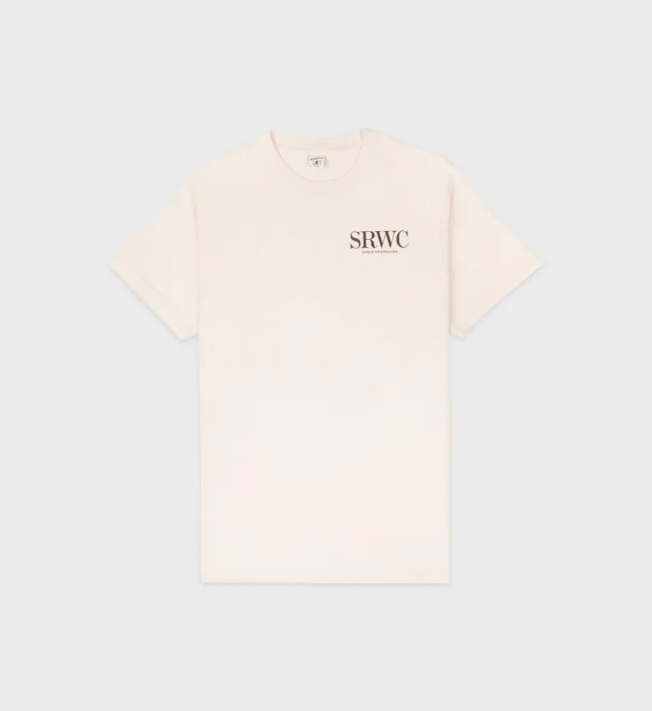 Upper East Side T-Shirt - Cream sold by Sporty and Rich