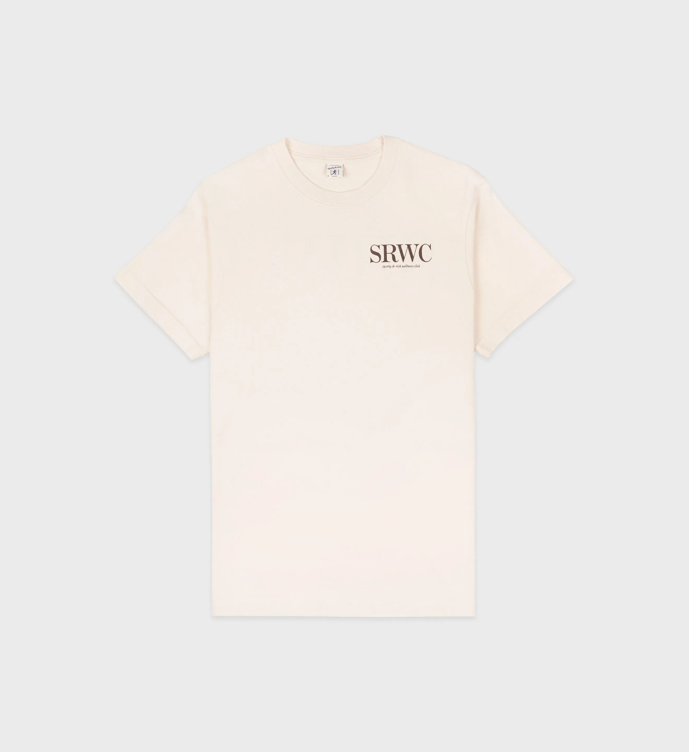 Upper East Side T-Shirt - Cream sold by Sporty and Rich