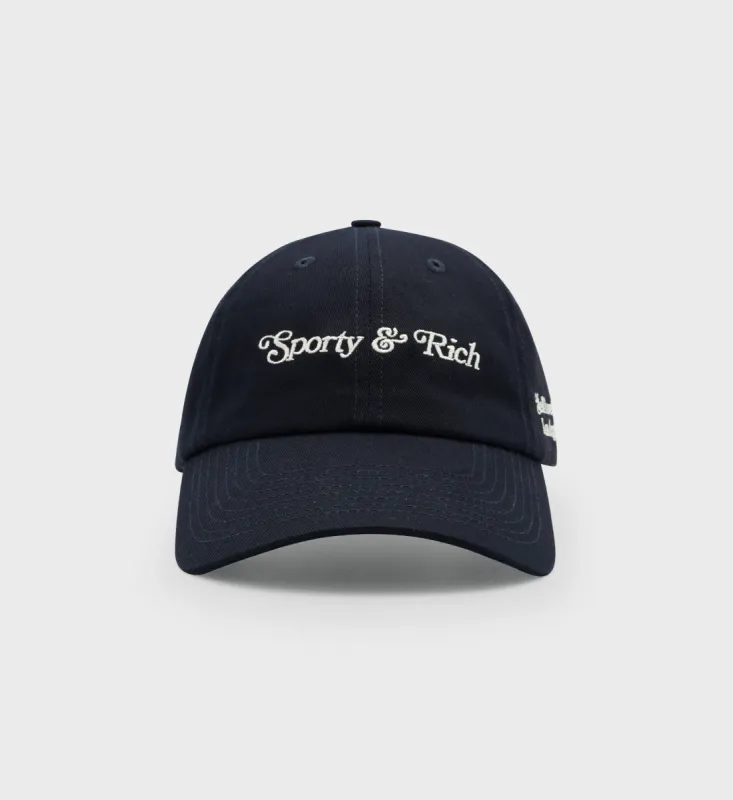 Self Love Club Hat - Navy/Cream sold by Sporty and Rich