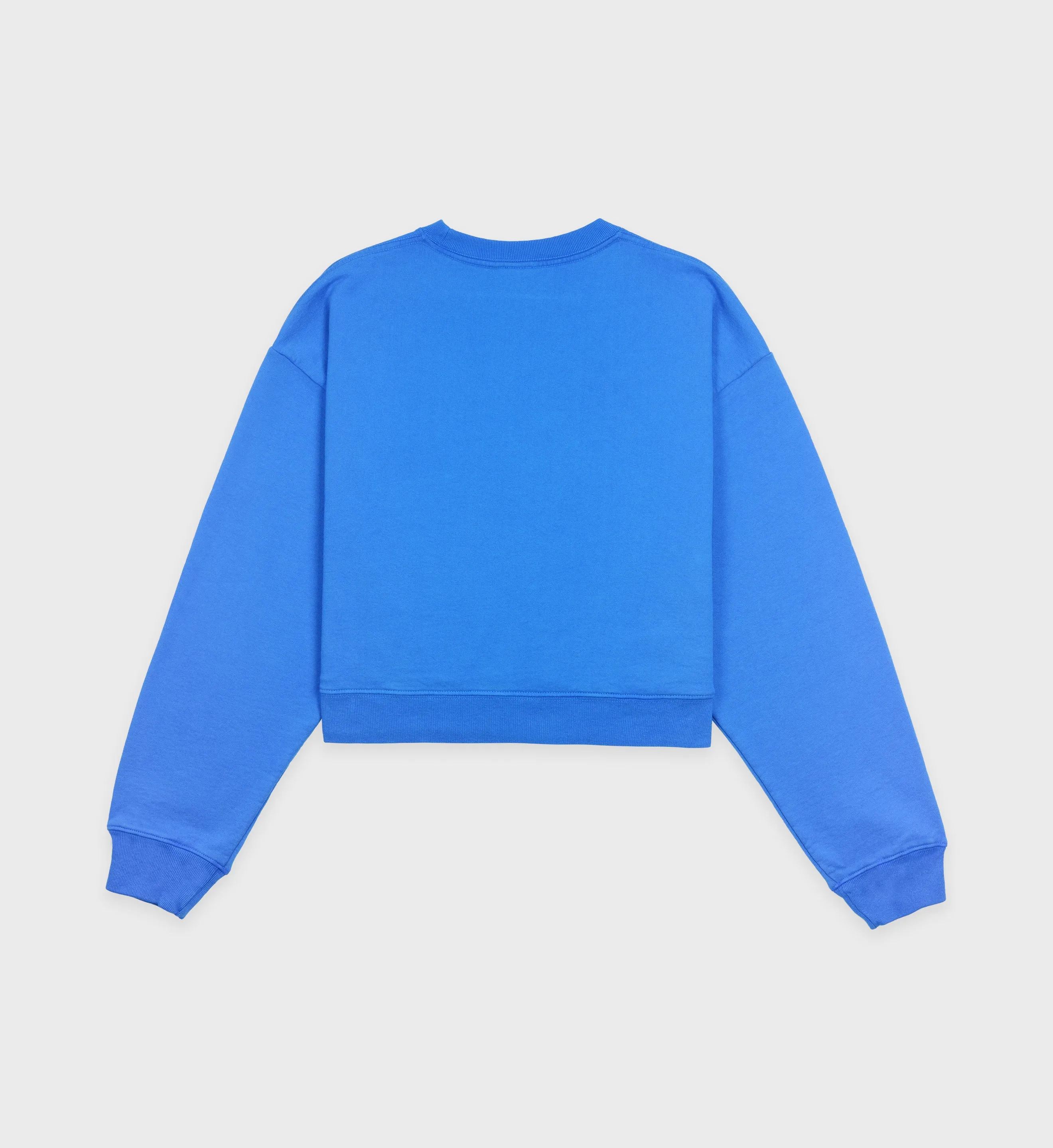 Wellness Ivy Cropped Crewneck - Ocean sold by Sporty and Rich product image thumbnail 2
