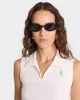 SRC Sports Polo Vest - Coconut/Caribbean sold by Sporty and Rich