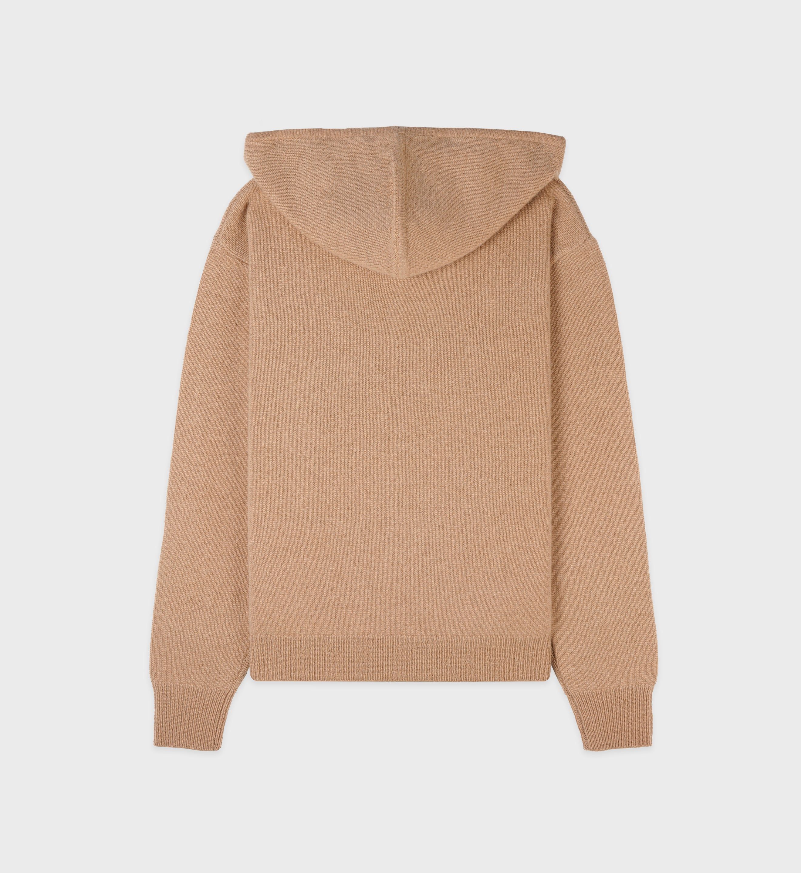 SRC Cashmere Hoodie - Camel sold by Sporty and Rich product image thumbnail 2
