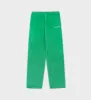 Health Ivy Velour Sweatpant - Verde/White sold by Sporty and Rich