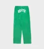 Health Ivy Velour Sweatpant - Verde/White sold by Sporty and Rich