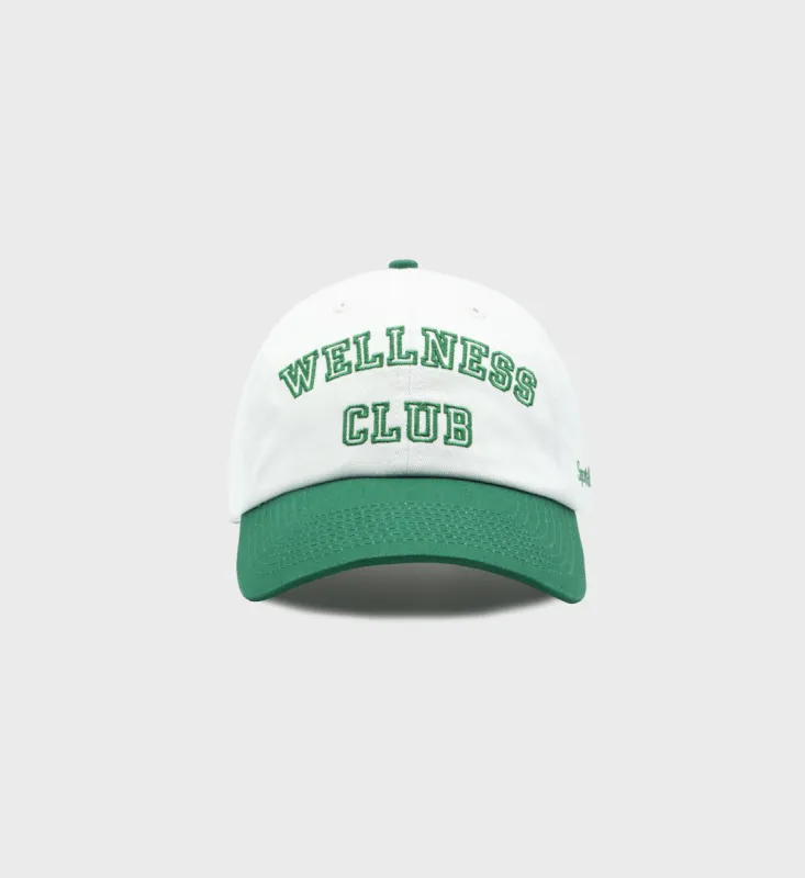 Wellness Club Hat - Forest/White sold by Sporty and Rich