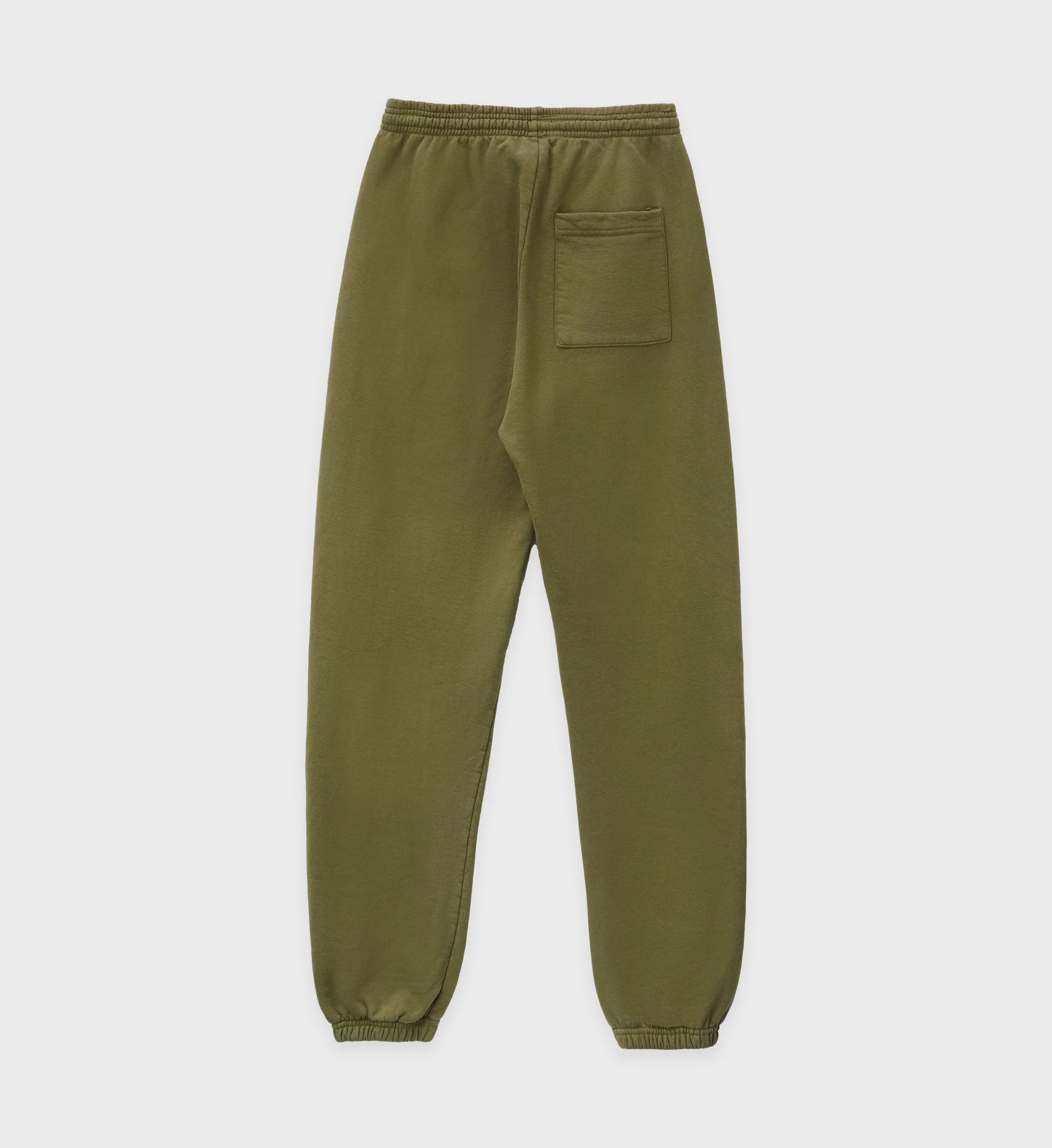 Serif Logo Sweatpant - Army sold by Sporty and Rich product image thumbnail 2