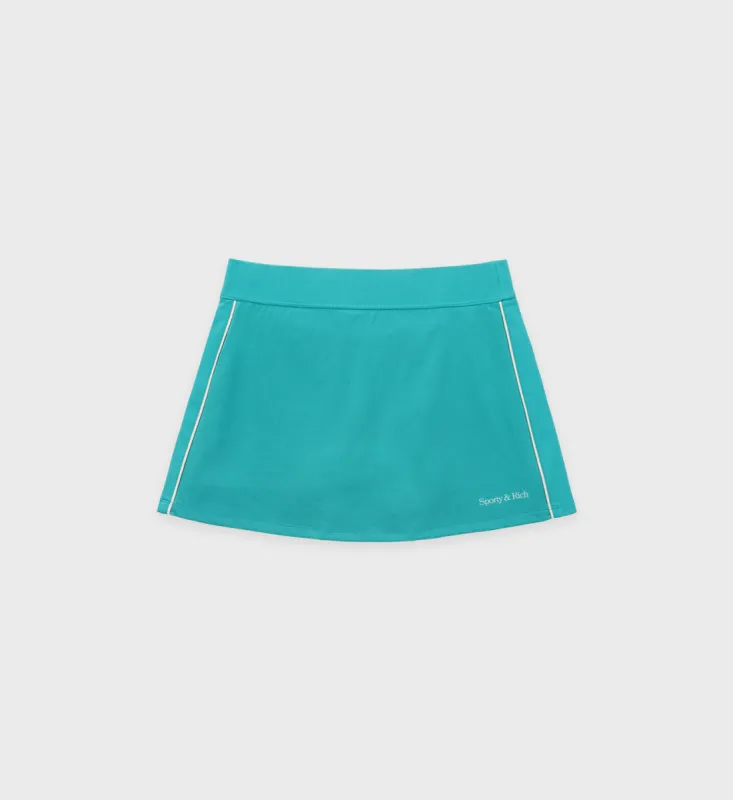 Court Skirt - Teal sold by Sporty and Rich
