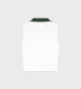 SRC Sports Polo Vest - White/Forest sold by Sporty and Rich