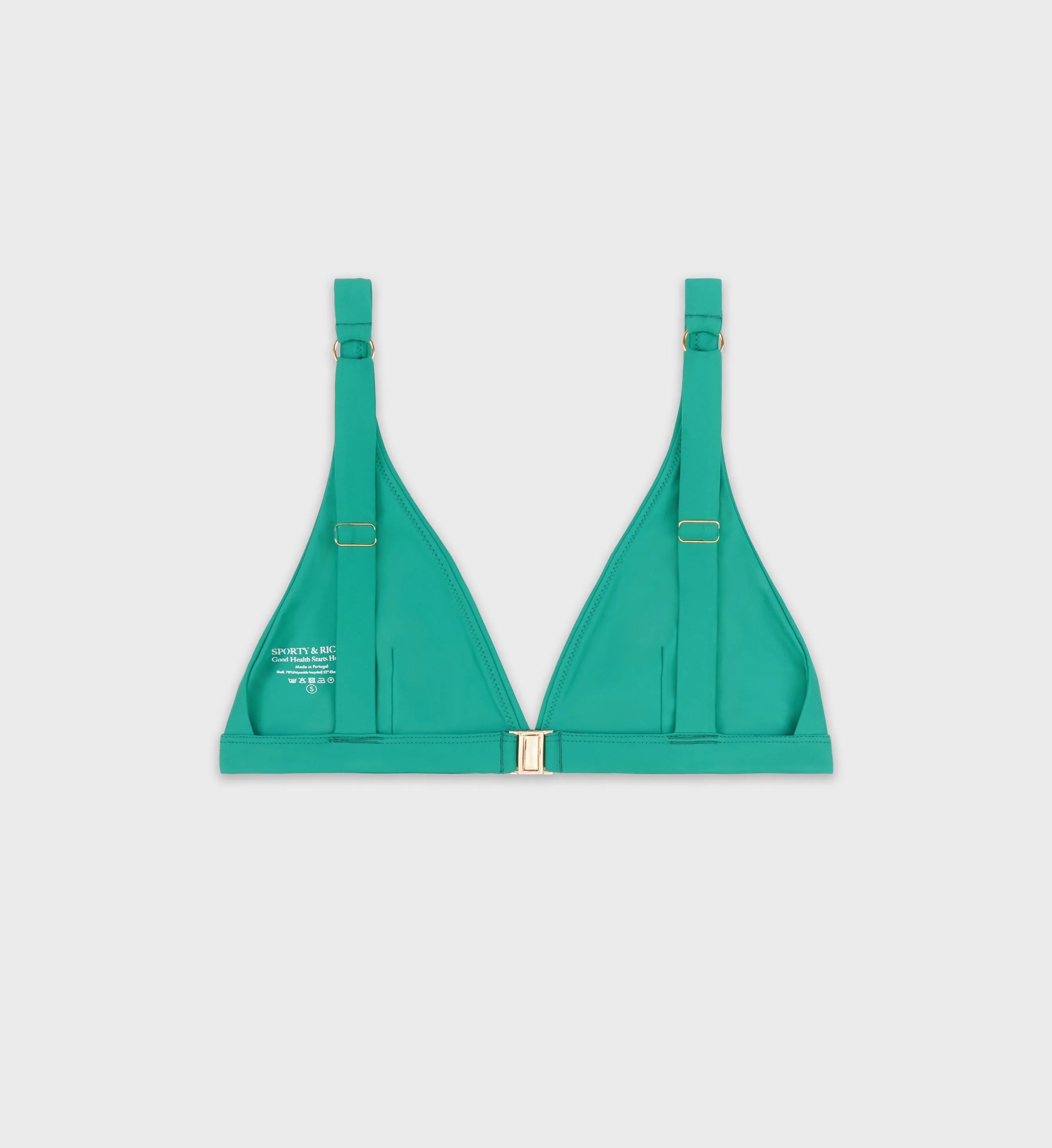 Jane Bikini Top - Jade sold by Sporty and Rich product image thumbnail 2
