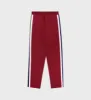 Crown Track Pants - Merlot/Cream/Navy sold by Sporty and Rich