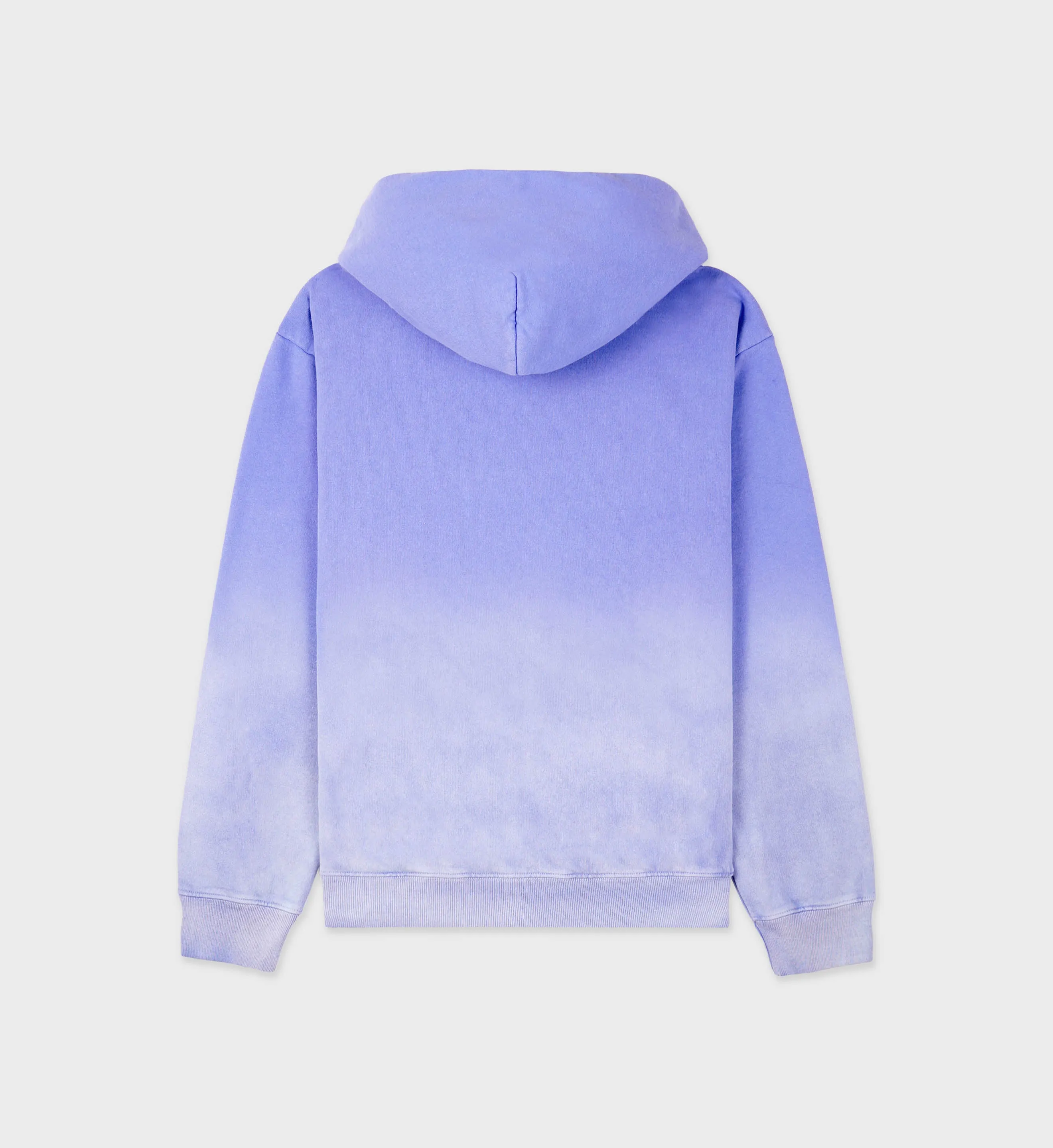 Serif Logo Hoodie - Dip Dye Blue/White sold by Sporty and Rich product image thumbnail 2