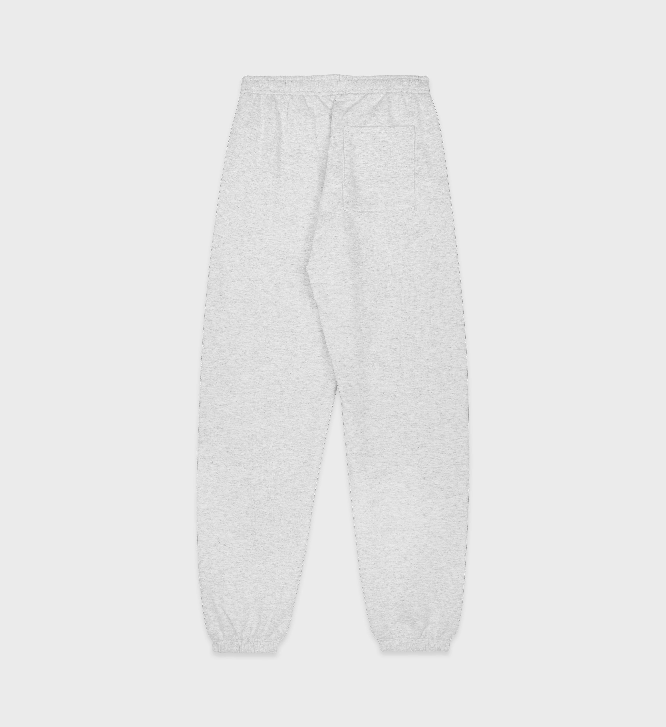 C Crest Sweatpant - Heather Gray/Merlot sold by Sporty and Rich product image thumbnail 2