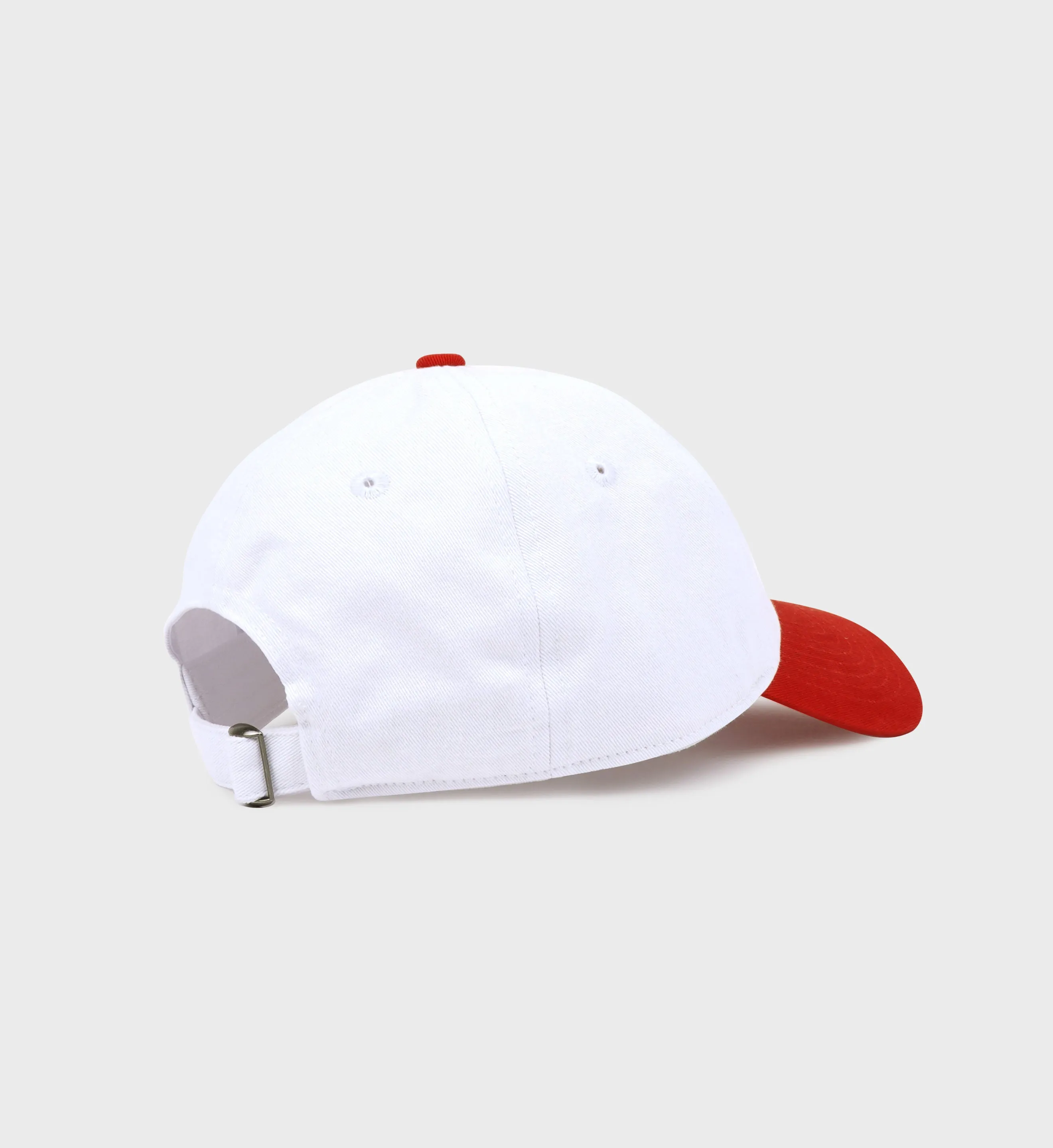 Sports Hat - White/Bright Red sold by Sporty and Rich product image thumbnail 3