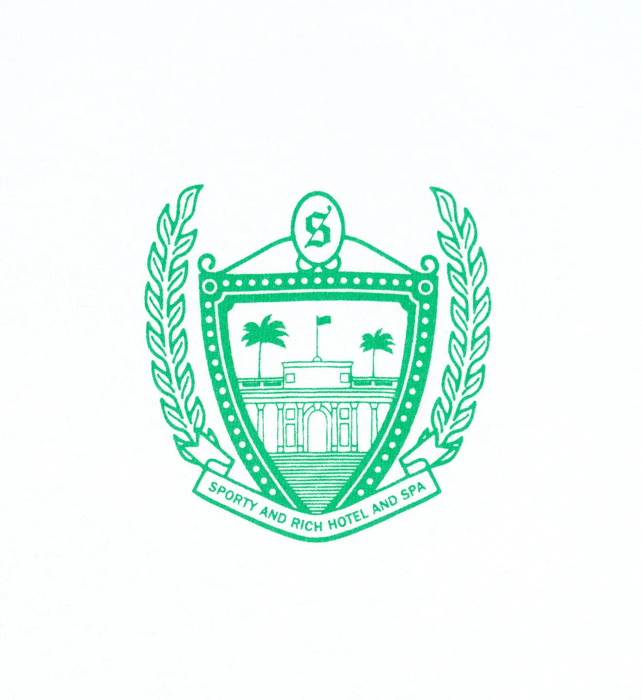 Beverly Hills Gym Short - White sold by Sporty and Rich product image thumbnail 3